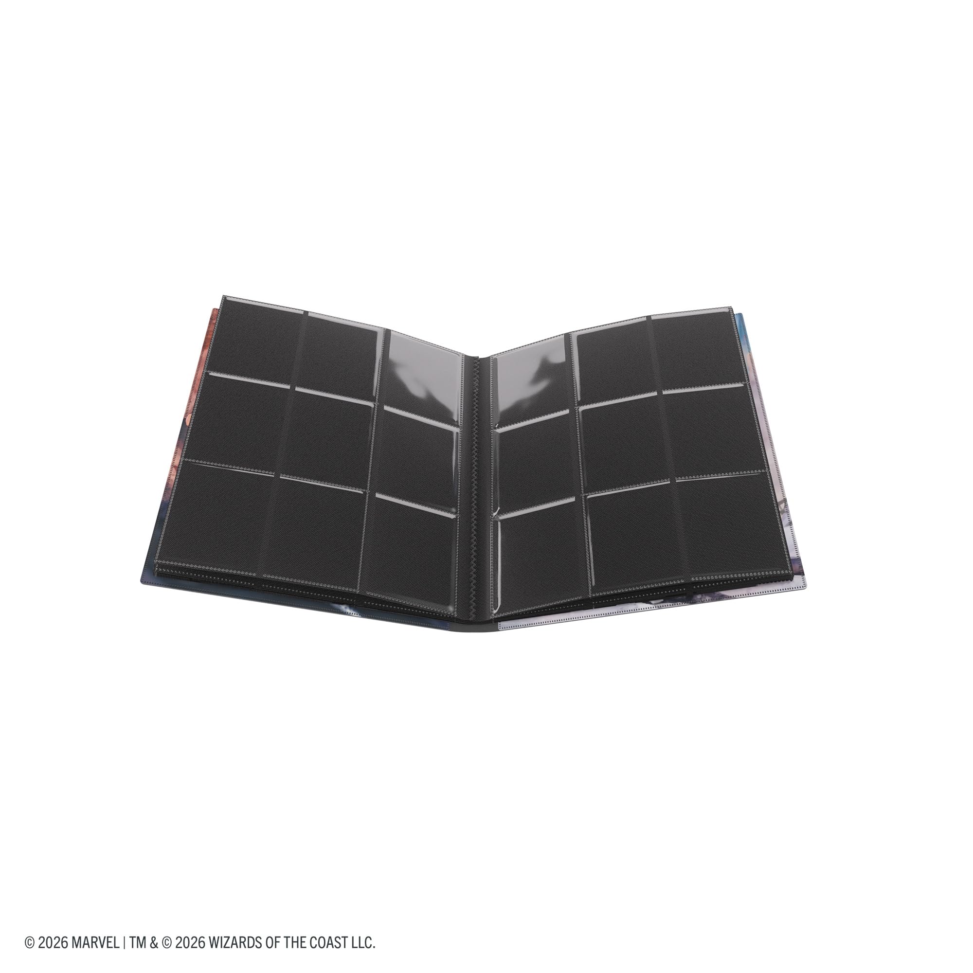 Gamegenic Marvel Super Heroes Casual Album - Holds 360 Cards | Side-Loading Pockets | Elastic Strap Closure 4
