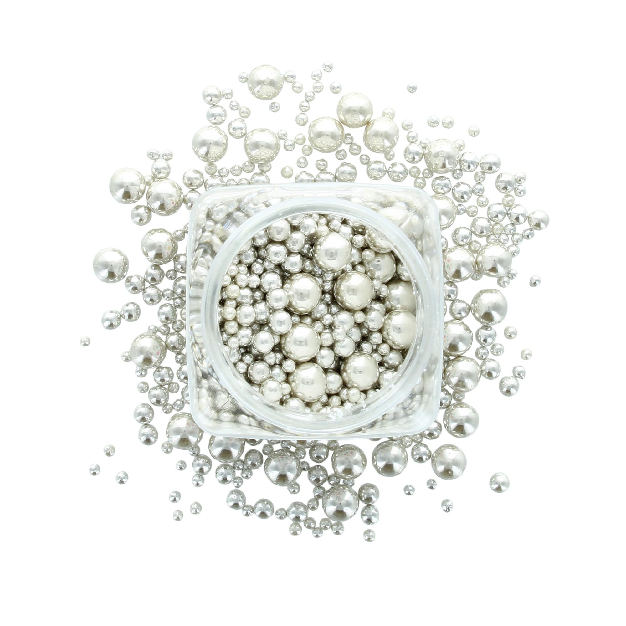 Baked with Love - Silver Pearl Sprinkles 100g | Edible Cake Decorations 5