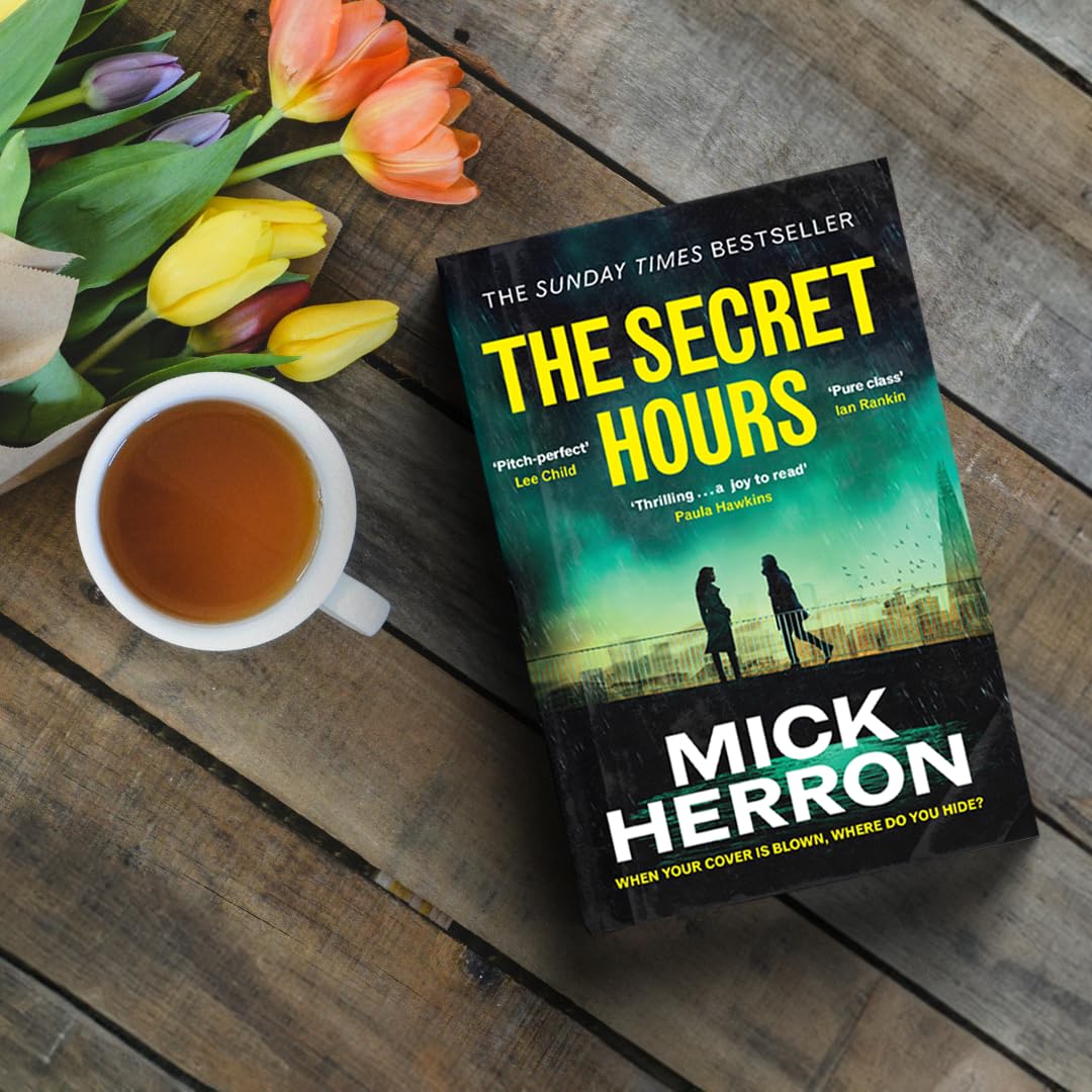 The Secret Hours by Mick Herron - Political Thriller Novel | Paperback