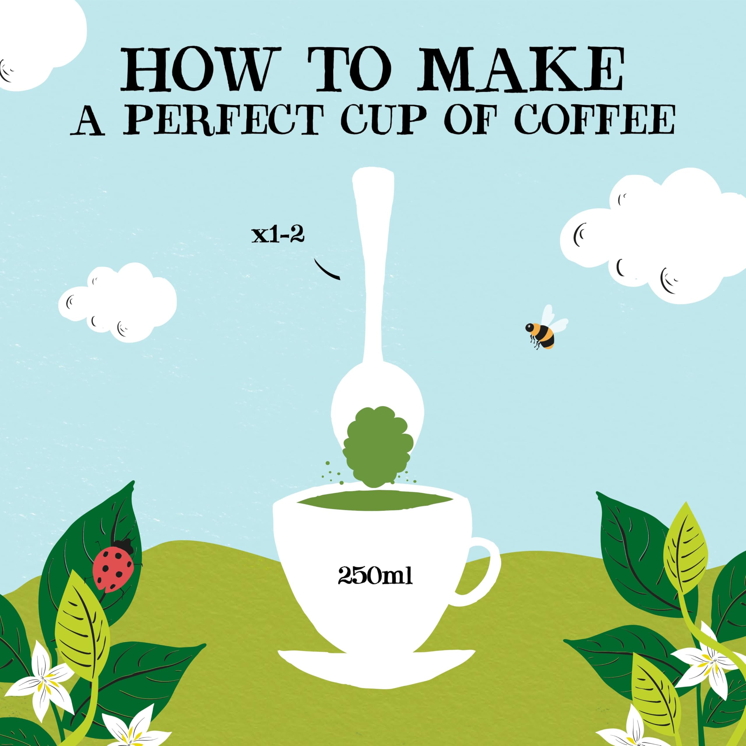 Clipper Bio-Instantkaffee, koffeinfrei, 6 Gläser à 100 g, mittelstark gerösteter Arabica 5