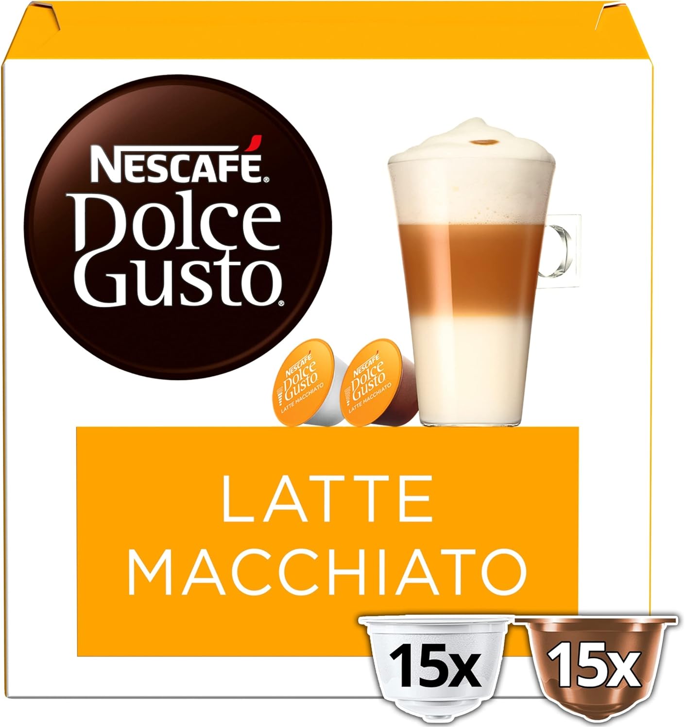 NESCAFÉ Dolce Gusto Latte Macchiato Coffee Pods (Pack of 3, 90 Capsules) 8