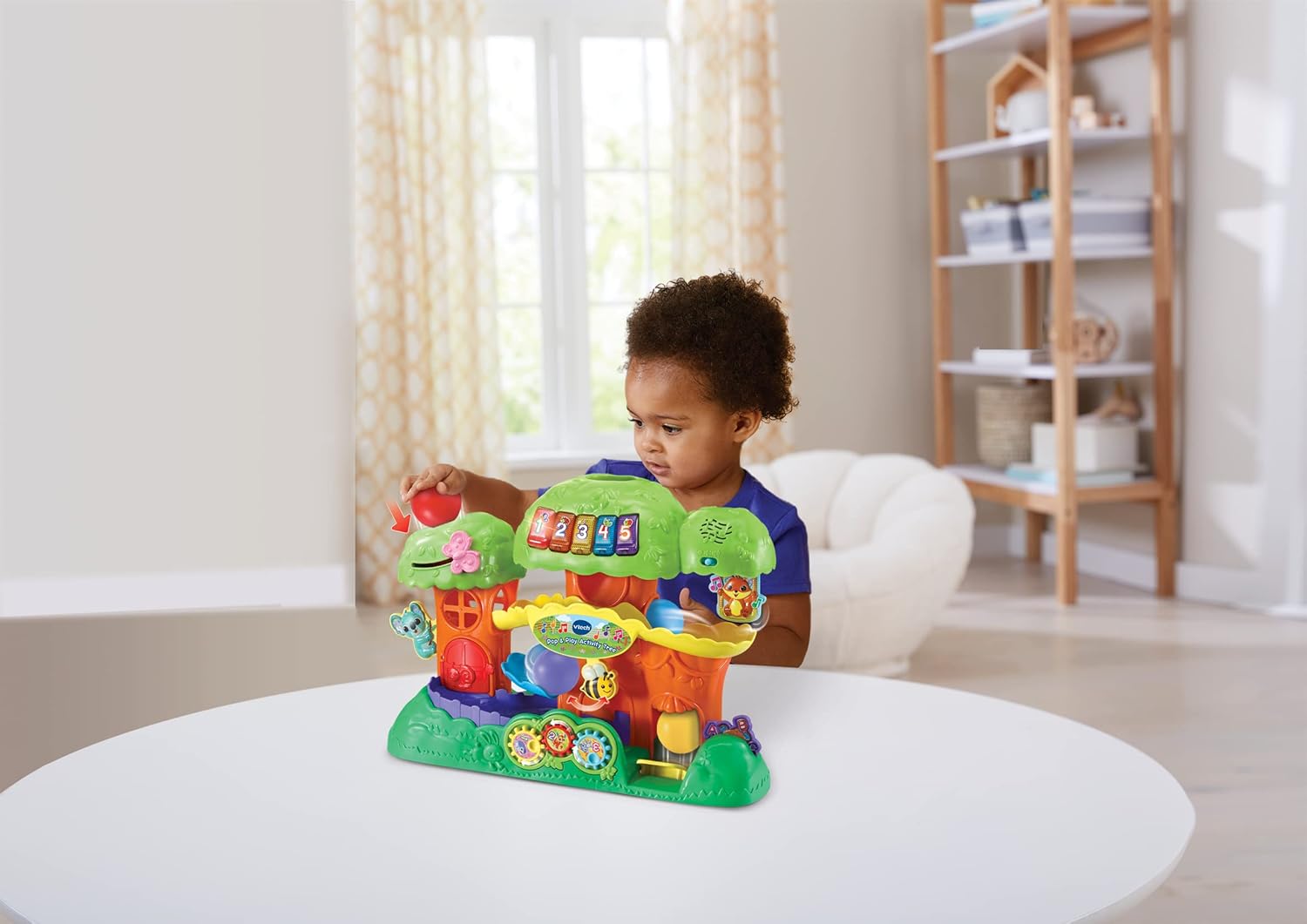 VTech Pop & Play Activity Tree - Interactive Learning Toy for Toddlers 1-3 Years 7
