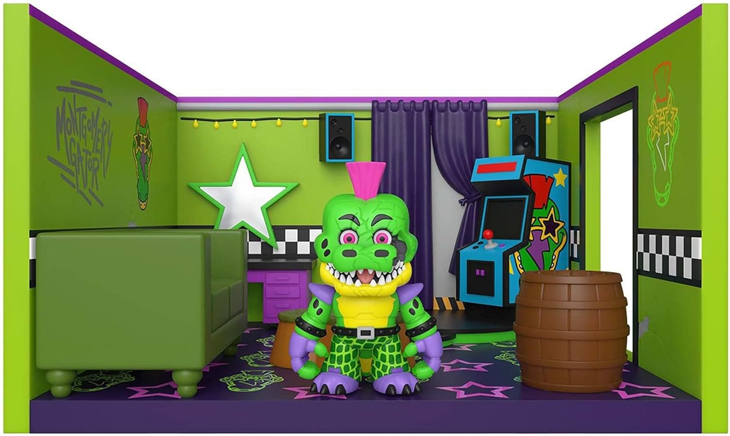 Funko Snapsies Five Nights at Freddy's - Gator's Room Playset Collectible Vinyl Figure 5