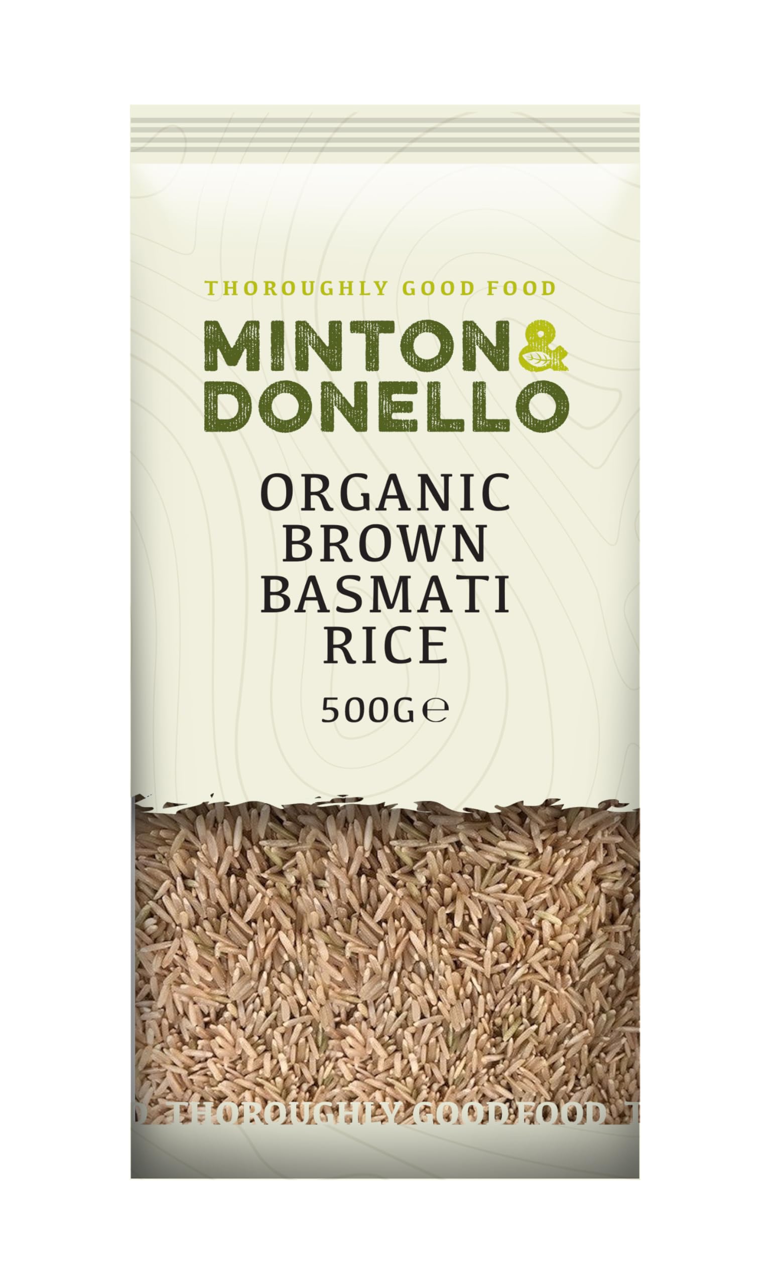 Mintons Good Food - Organic Brown Basmati Rice 500g