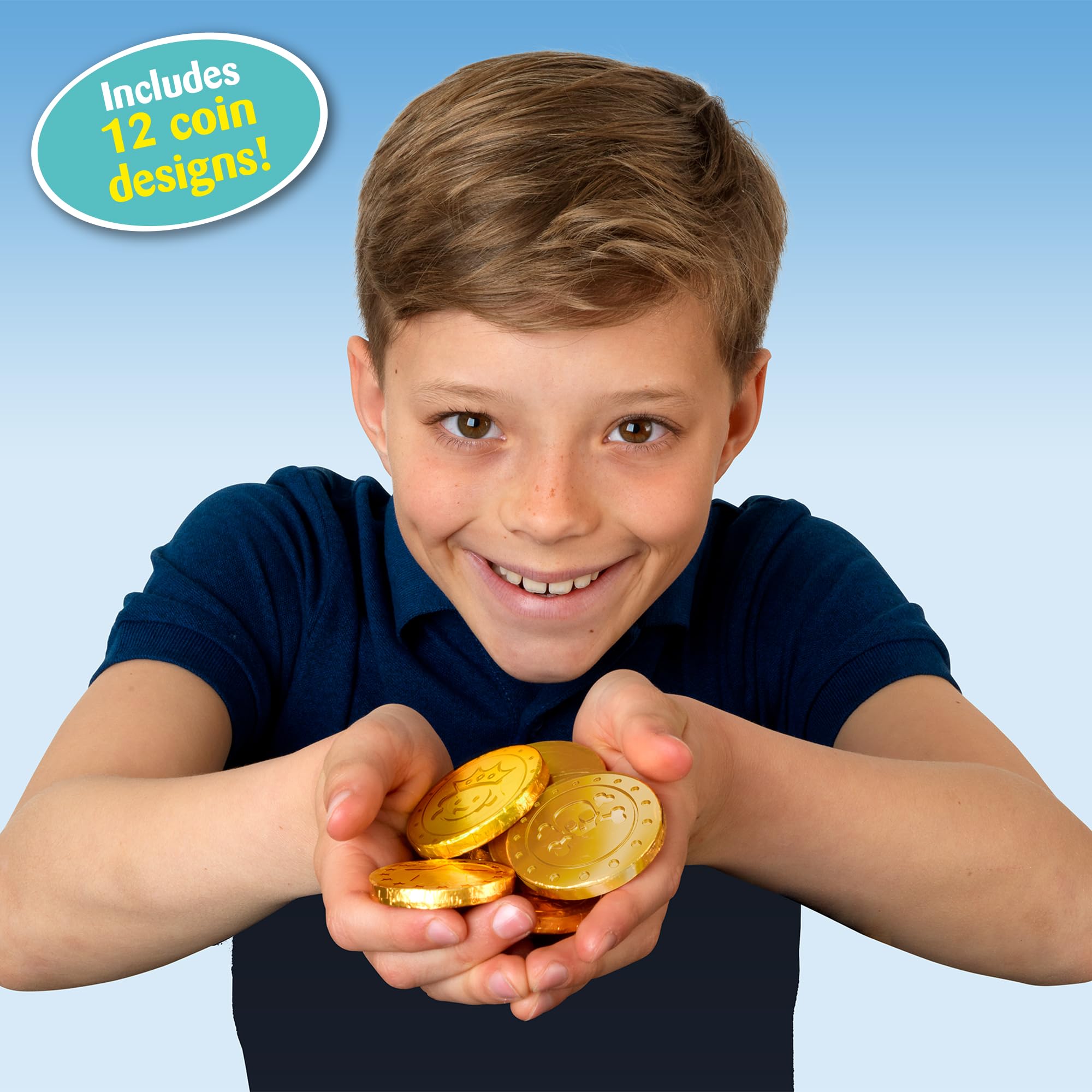 Golden Coin Maker by John Adams - Chocolate Craft Kit for Kids 6+ 9