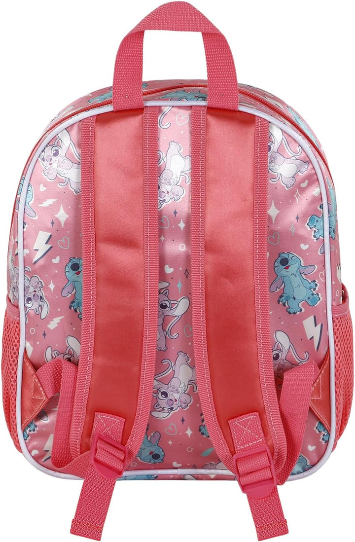 Disney Lilo and Stitch 3D Relief Small Backpack (06486)