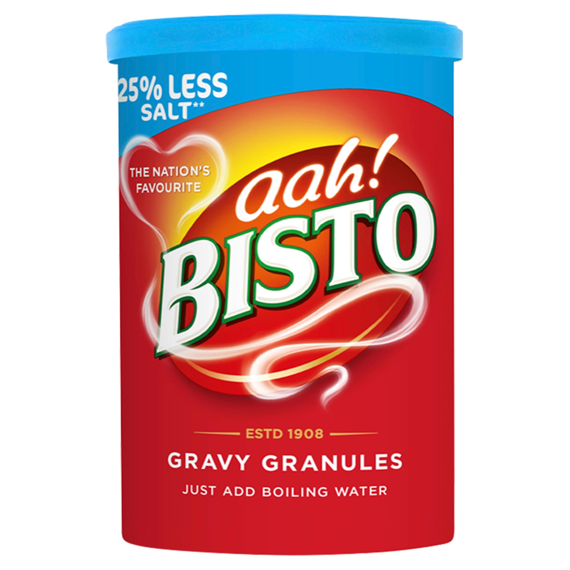 Bisto Reduced Salt Beef Gravy Granules - 190g Drum