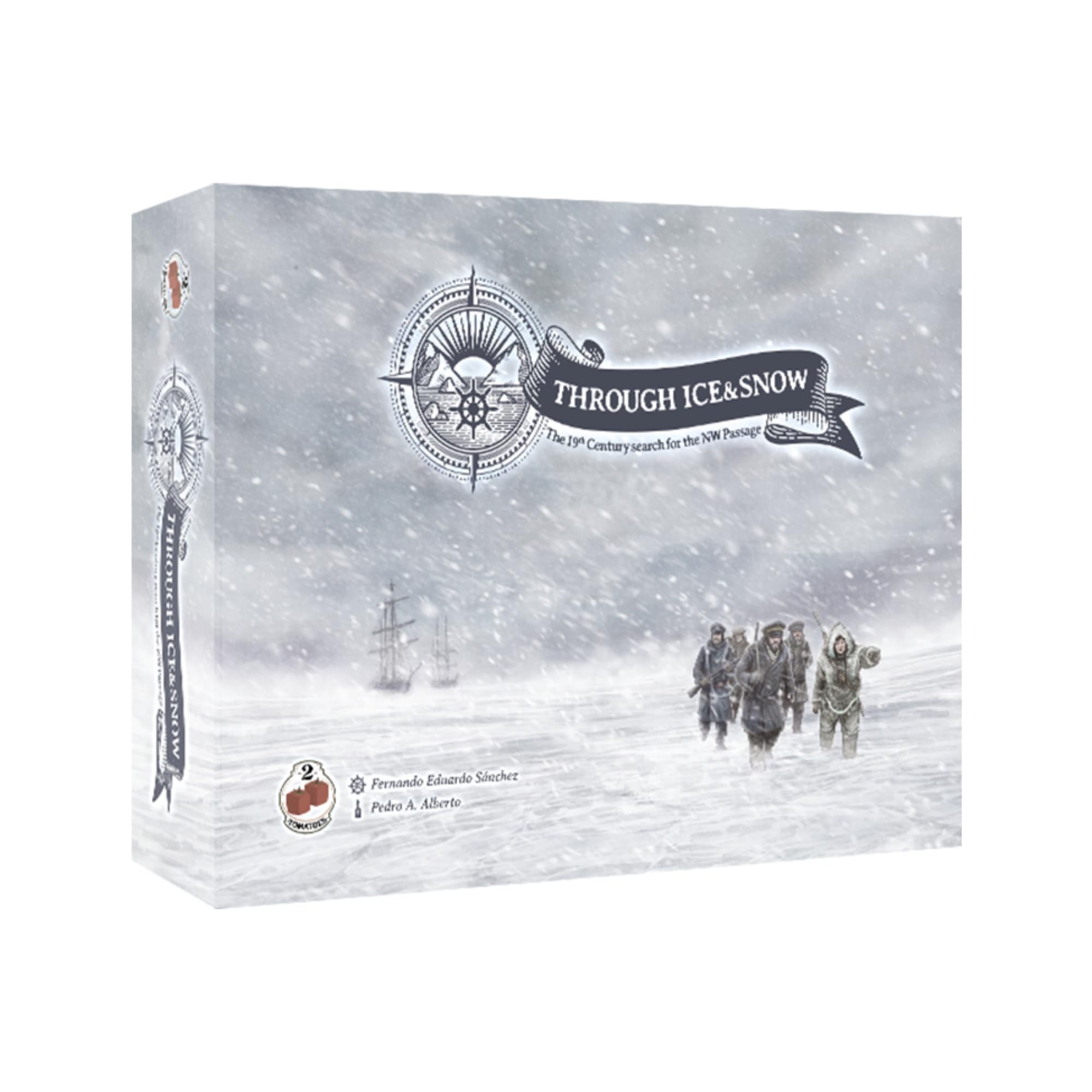 2Tomatoes Games Through Ice and Snow Arctic Exploration Board Game