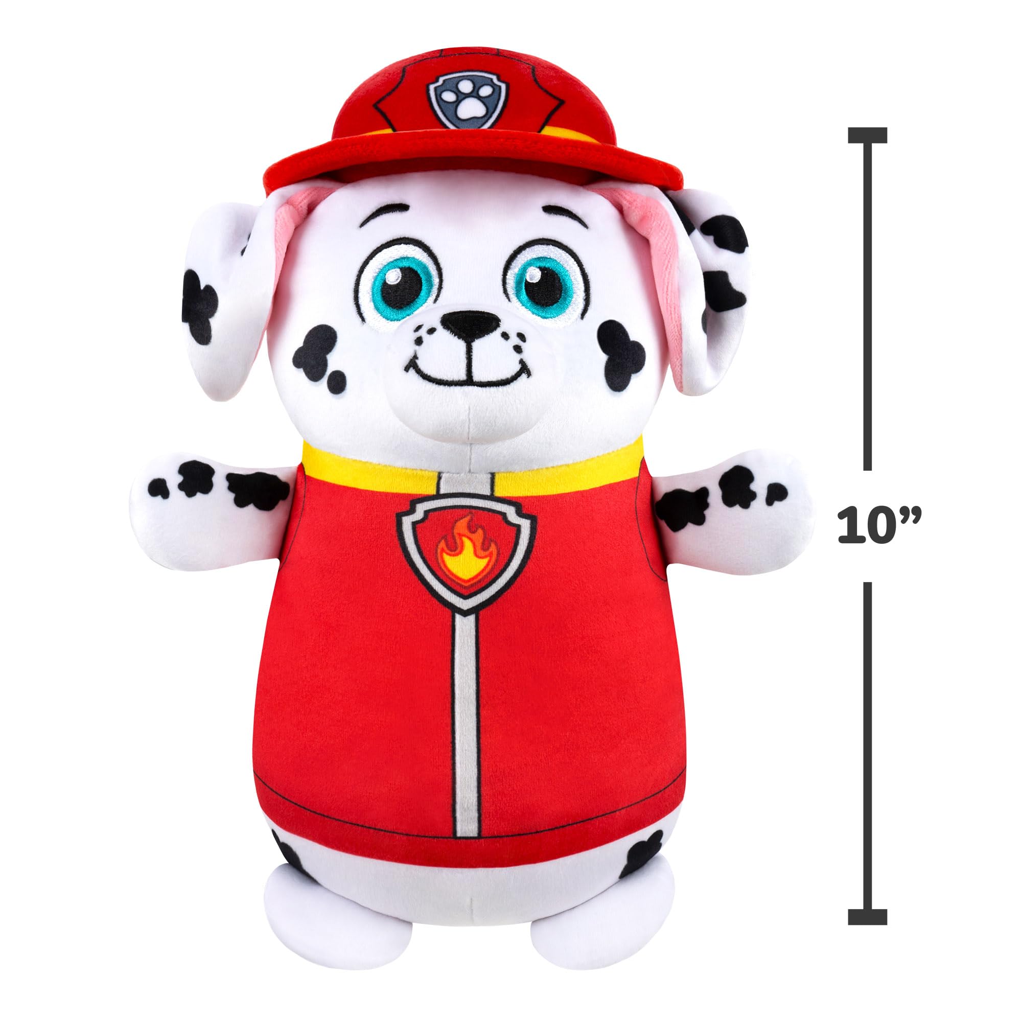 Squishmallows Marshall HugMees 10-Inch Plush - Paw Patrol Cuddle Buddy 13