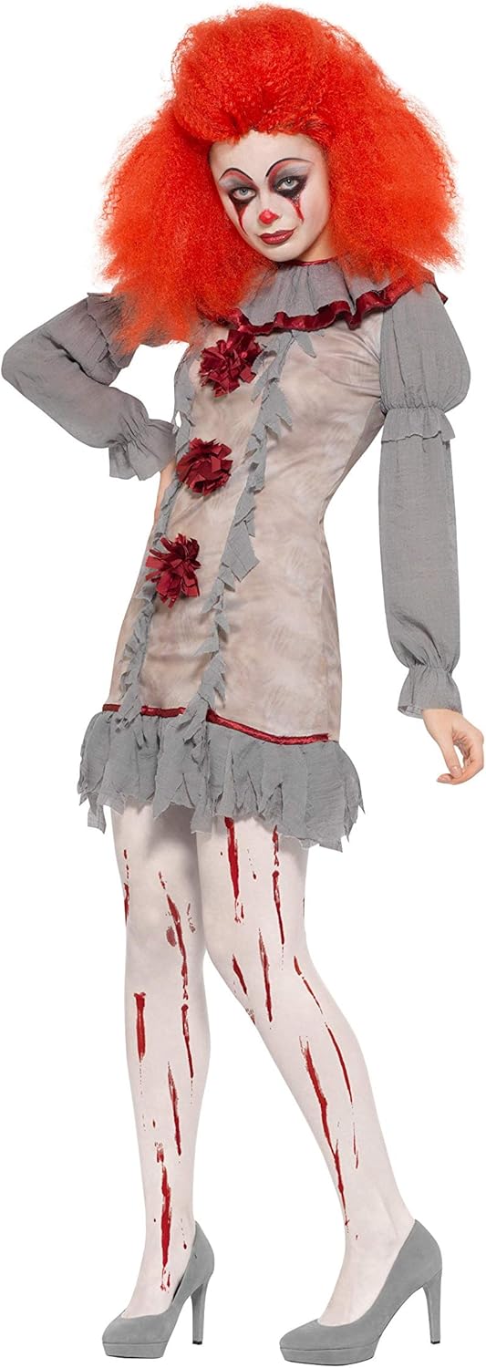 Smiffys Vintage Clown Lady Costume - Adult 6