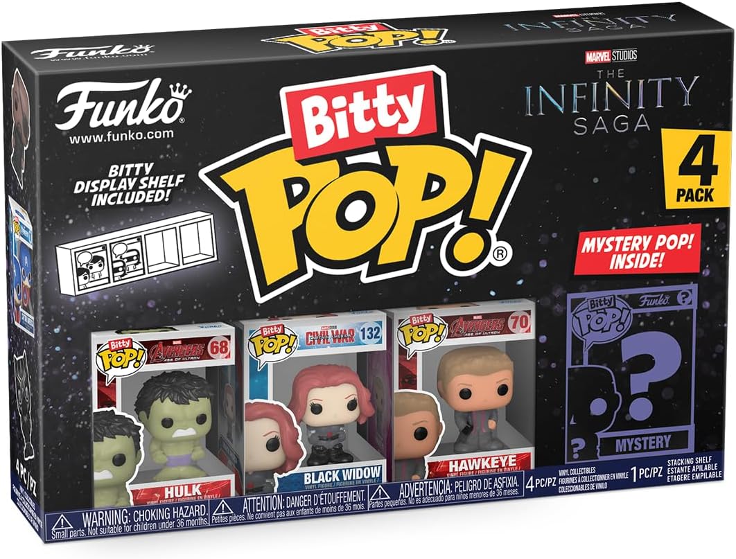 Funko Bitty POP! Marvel - Assorted Characters Mini Figure Set (71504)