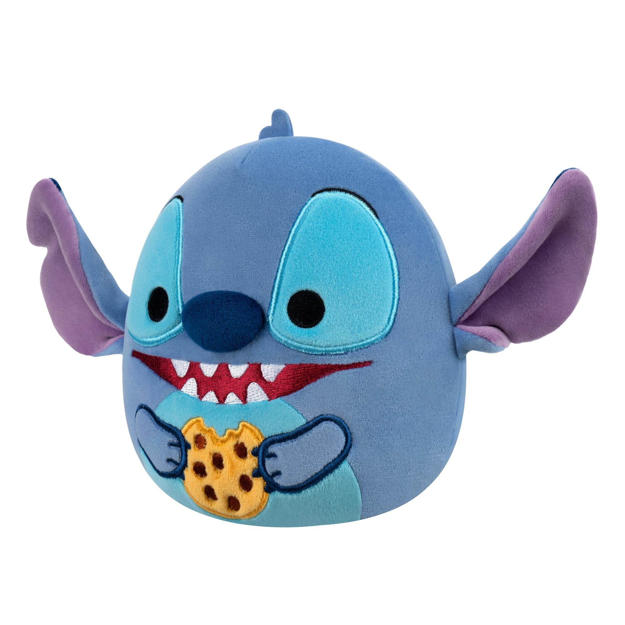 Squishmallows 8-Inch Chef Stitch Eating Chocolate Chip Cookie Plush - Disney Lilo & Stitch 6