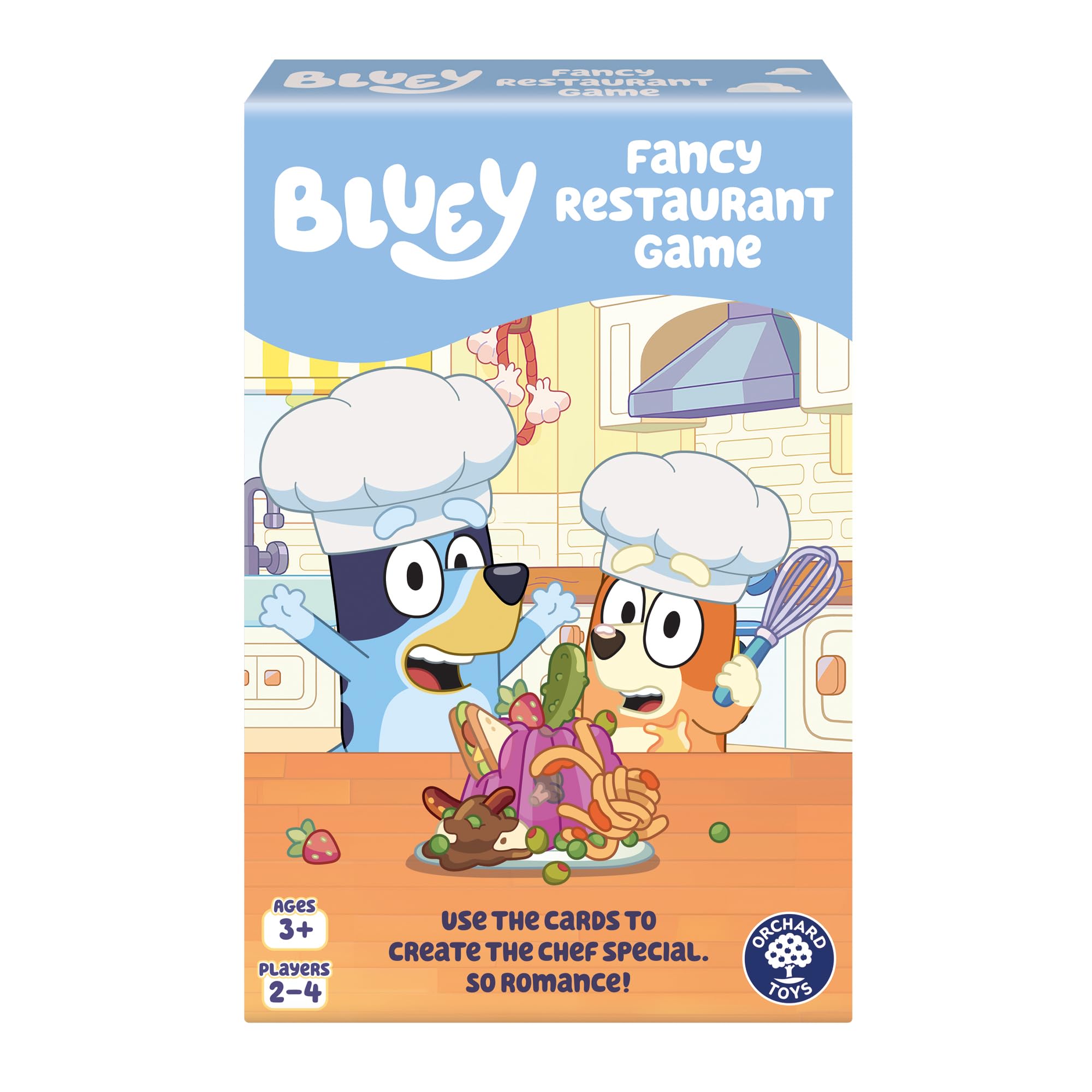 Orchard Toys Official Bluey Fancy Restaurant Matching and Memory Game 1
