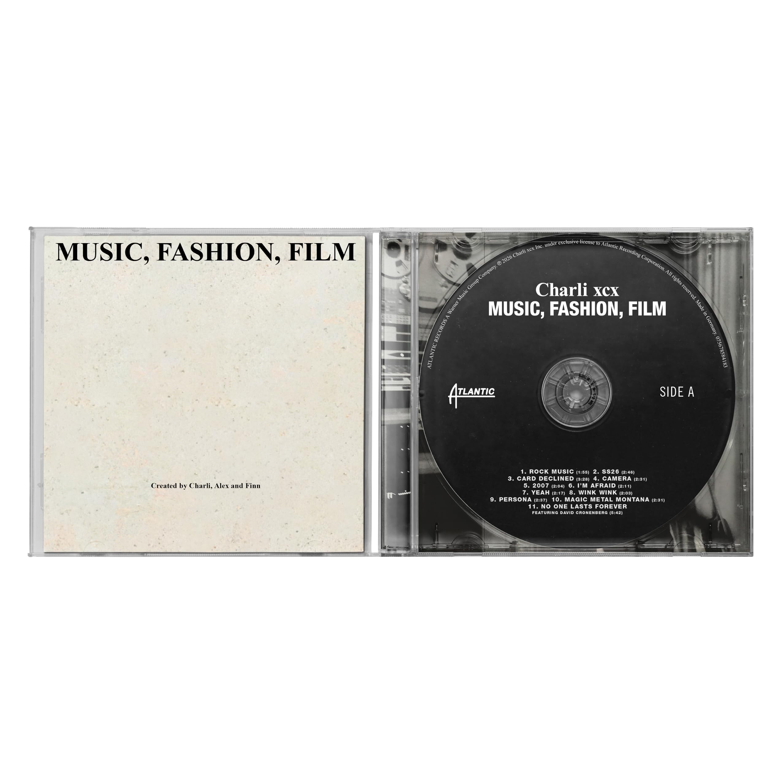 Charli xcx - Music, Fashion, Film [CD]