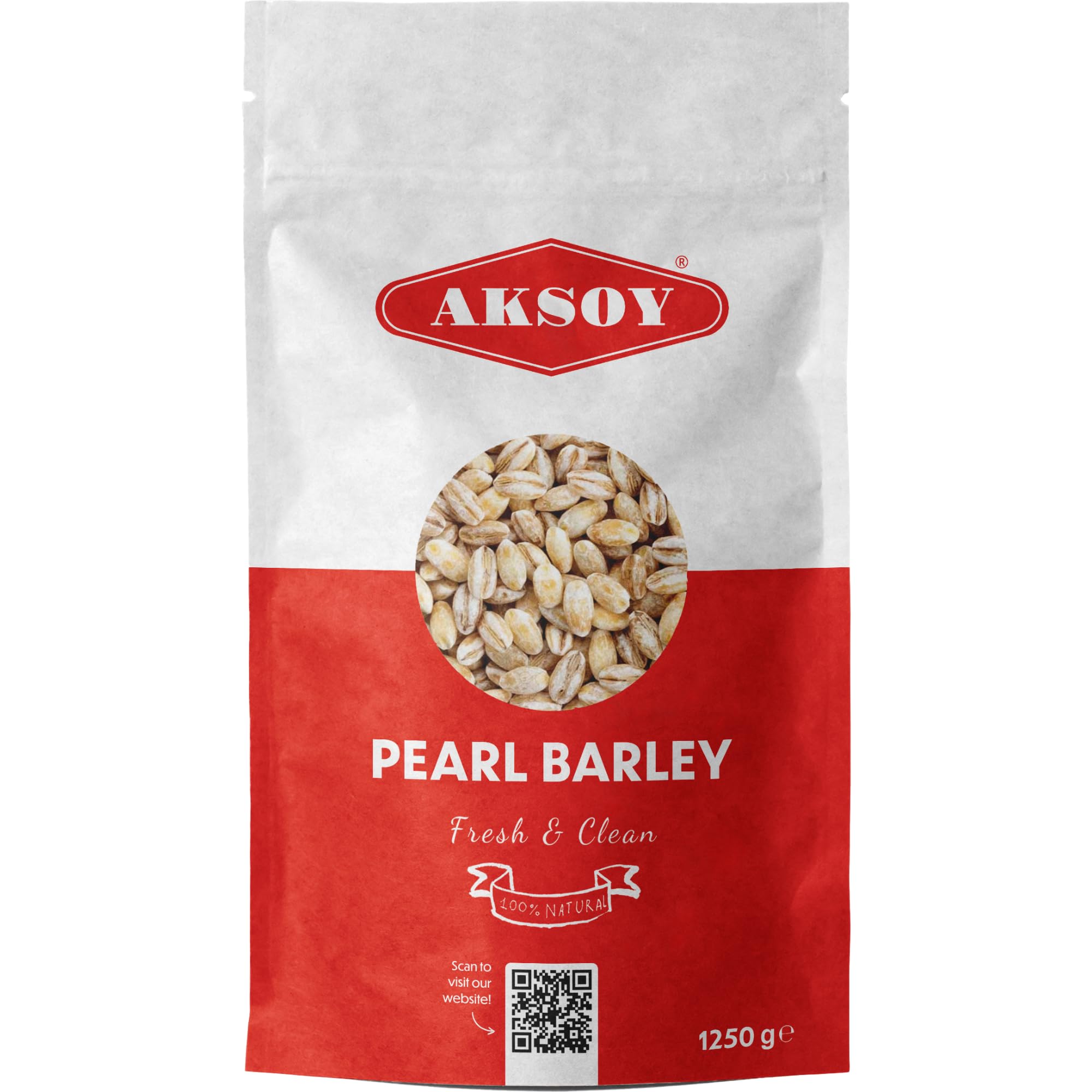 Aksoy Wholefoods Pearl Barley 1.25KG - Whole Grain for Soups, Salads & Pilafs 8