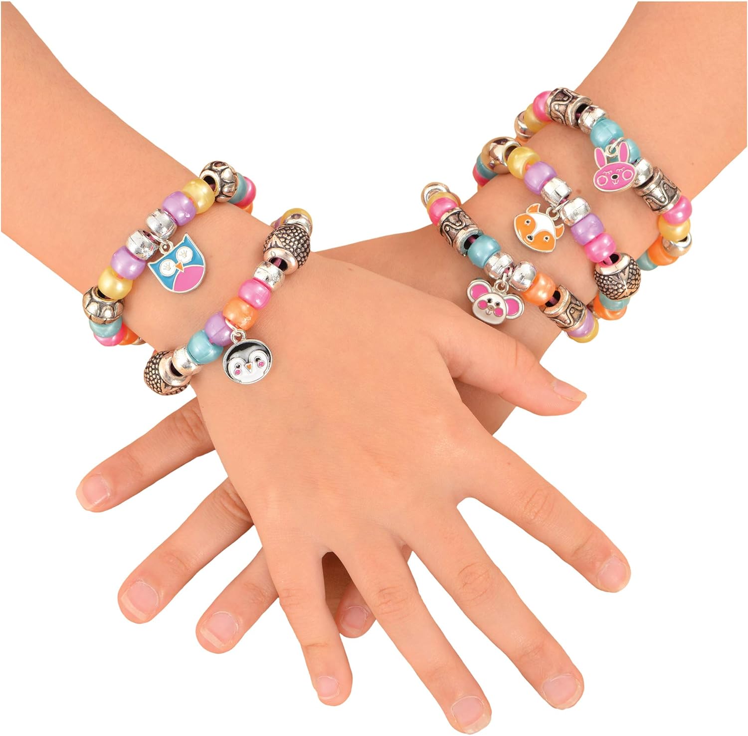 Galt Cute Charms Jewellery Making Kit - Animal Themed Craft Set for Kids Ages 7+ 5