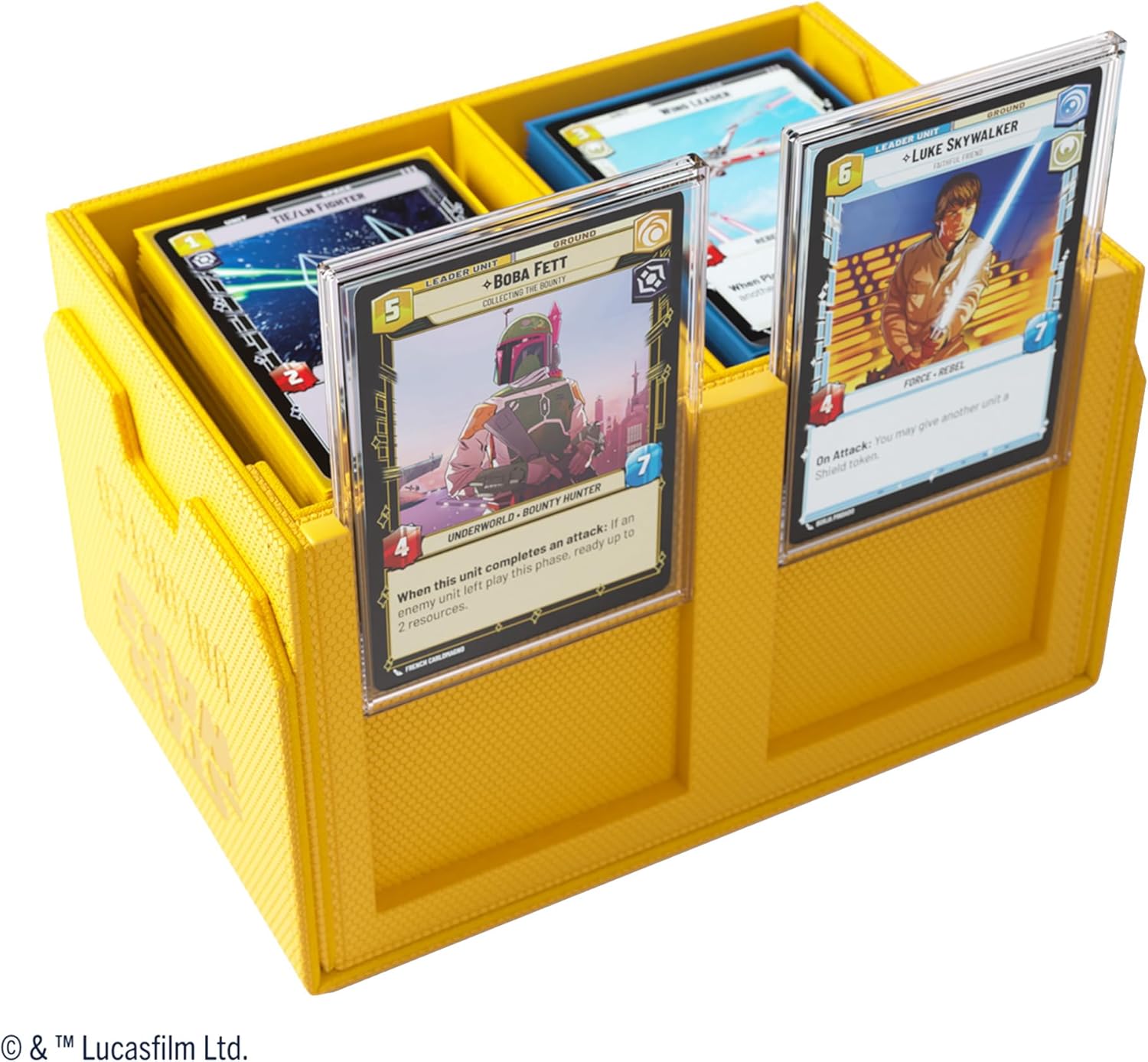 Gamegenic Star Wars Unlimited Double Deck Pod - Yellow 5