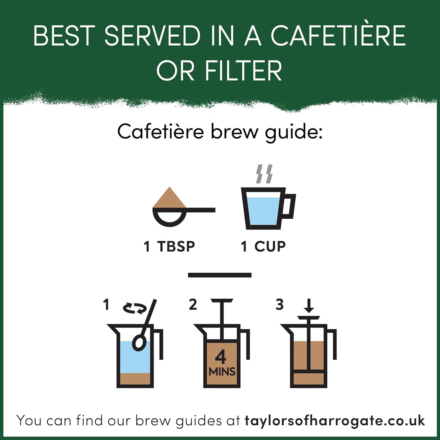 Taylors of Harrogate Lazy Sunday gemahlener Kaffee, 400 g (3er-Pack) 4