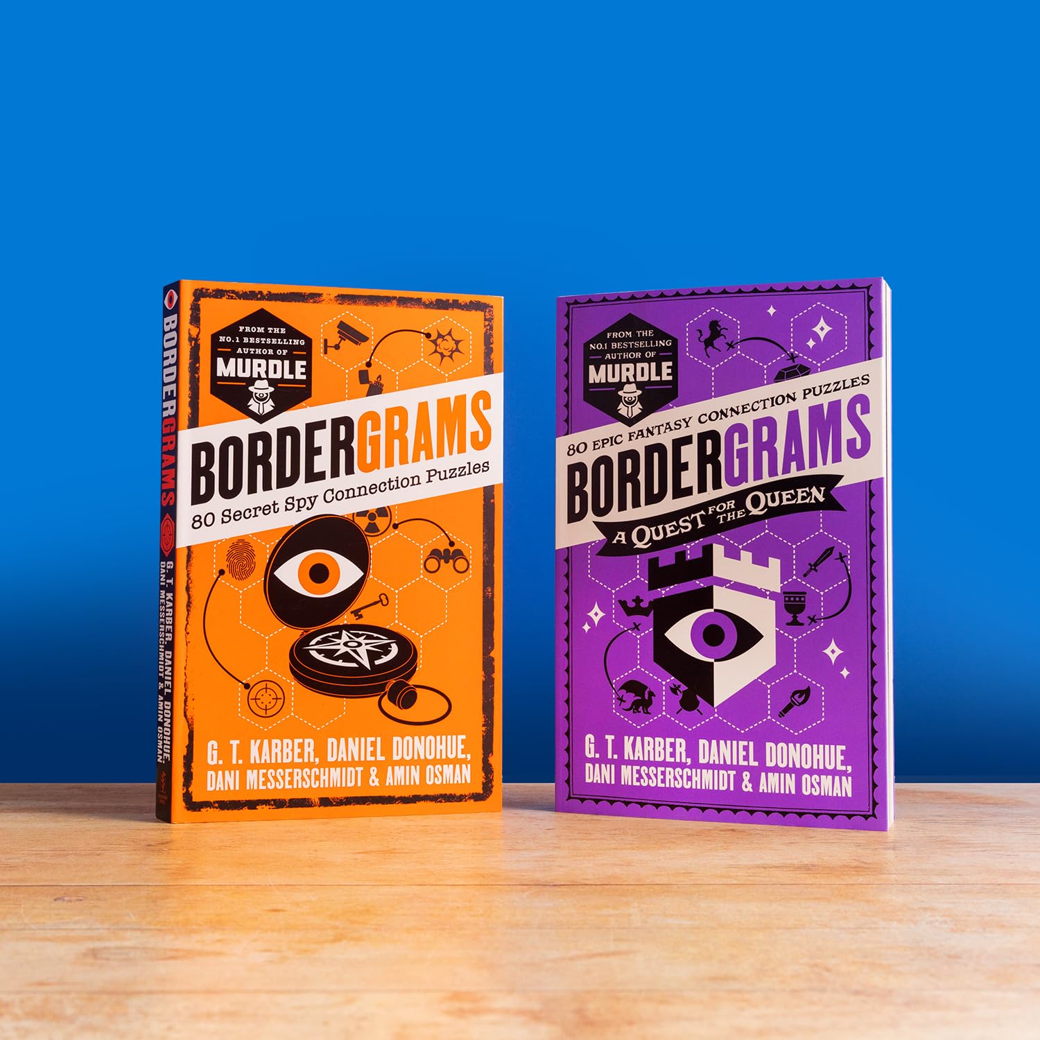 Bordergrams: 80 Secret Spy Conundrums by G. T. Karber | Paperback | 256 Pages