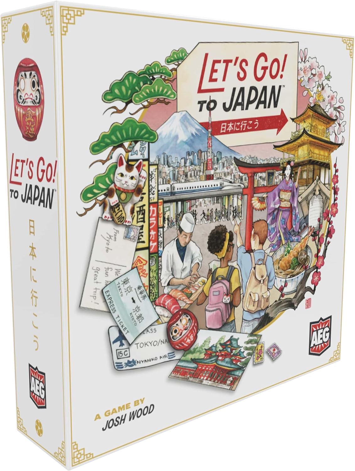 AEG Let's Go! To Japan Family Board Game