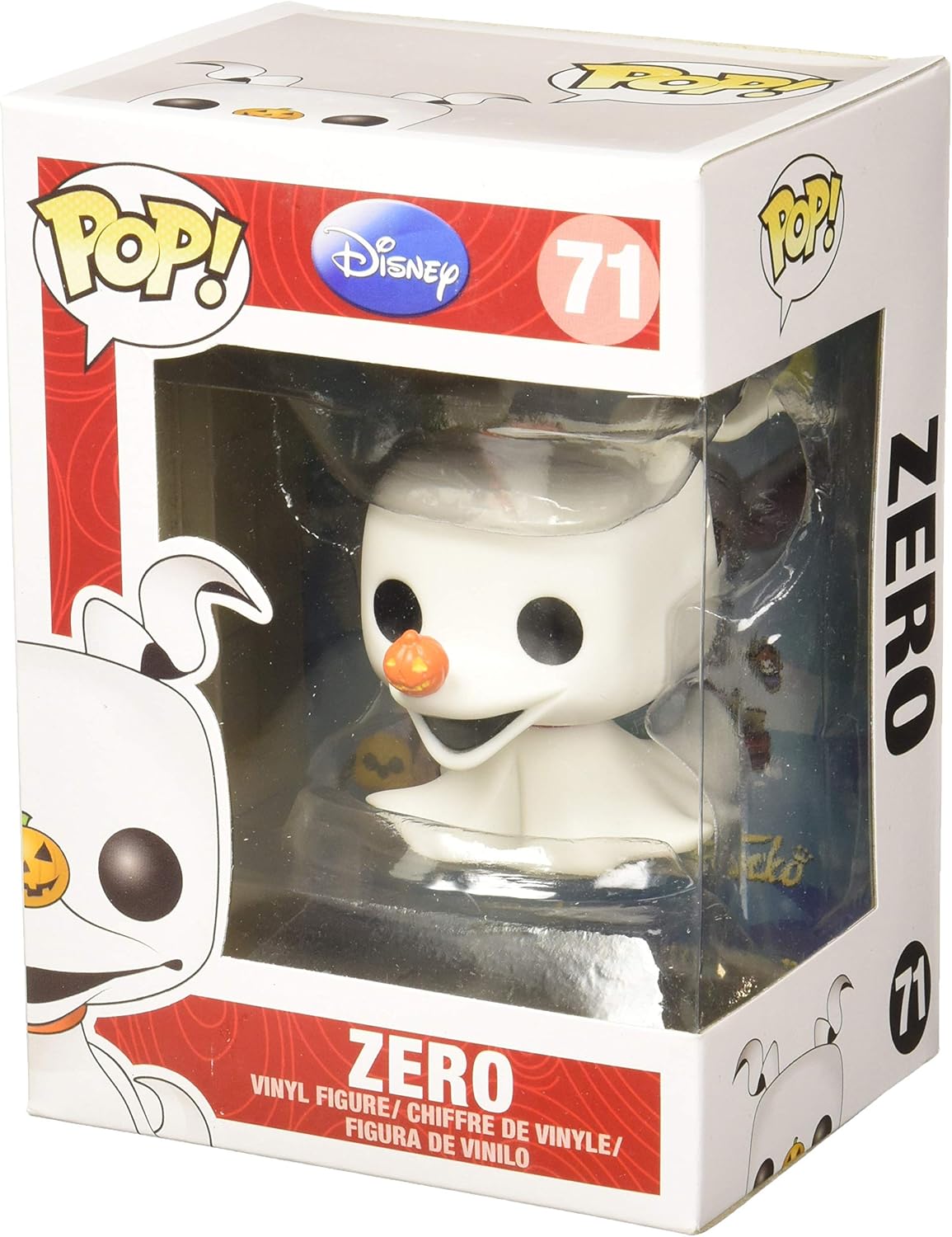 Funko Pop! Disney The Nightmare Before Christmas - Zero Vinyl Figure 1