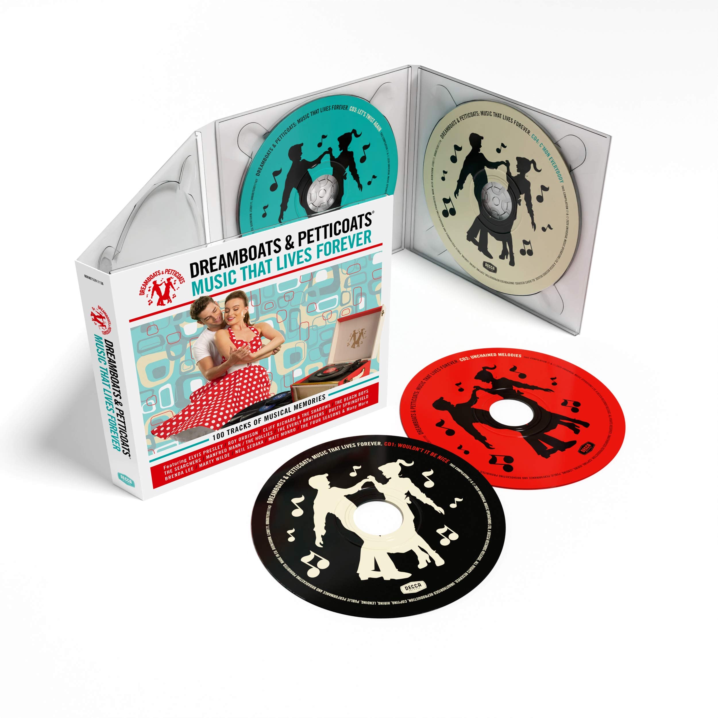 Dreamboats & Petticoats: Music That Lives Forever - Audio CD 4