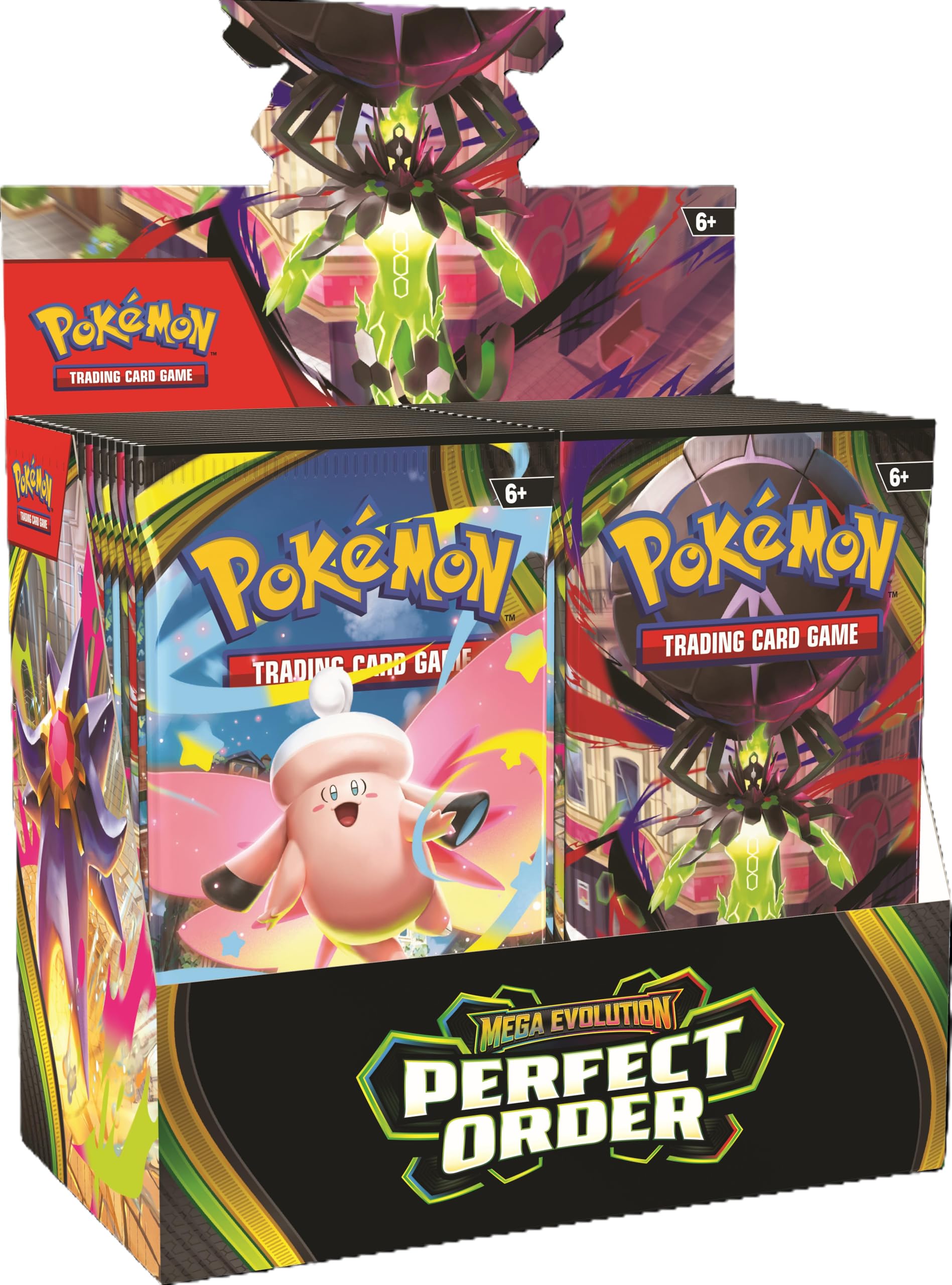 Pokémon TCG: Mega Evolution—Perfect Order Booster Display Box - 36 Booster Packs | Standard Edition | Ages 6+ 1