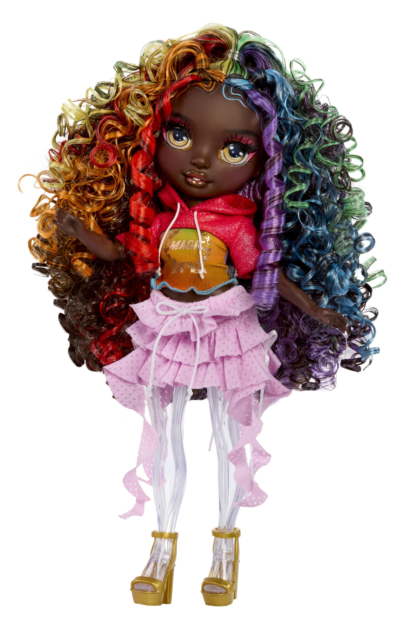 Rainbow High Rainbow Shimmers with Slime - Iris - 28cm Fashion Doll Playset 4