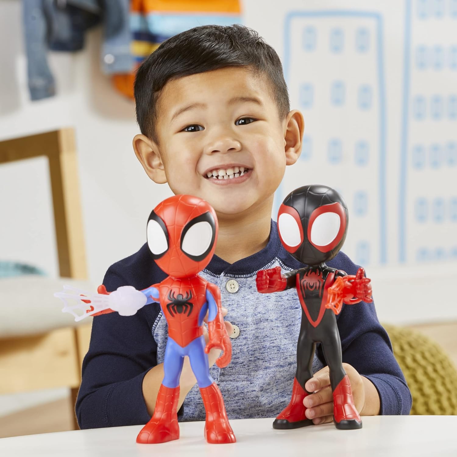 Marvel Spidey and His Amazing Friends Supersized Hero 22.5-cm Action Figures 3-Pack - Ages 3+ 11