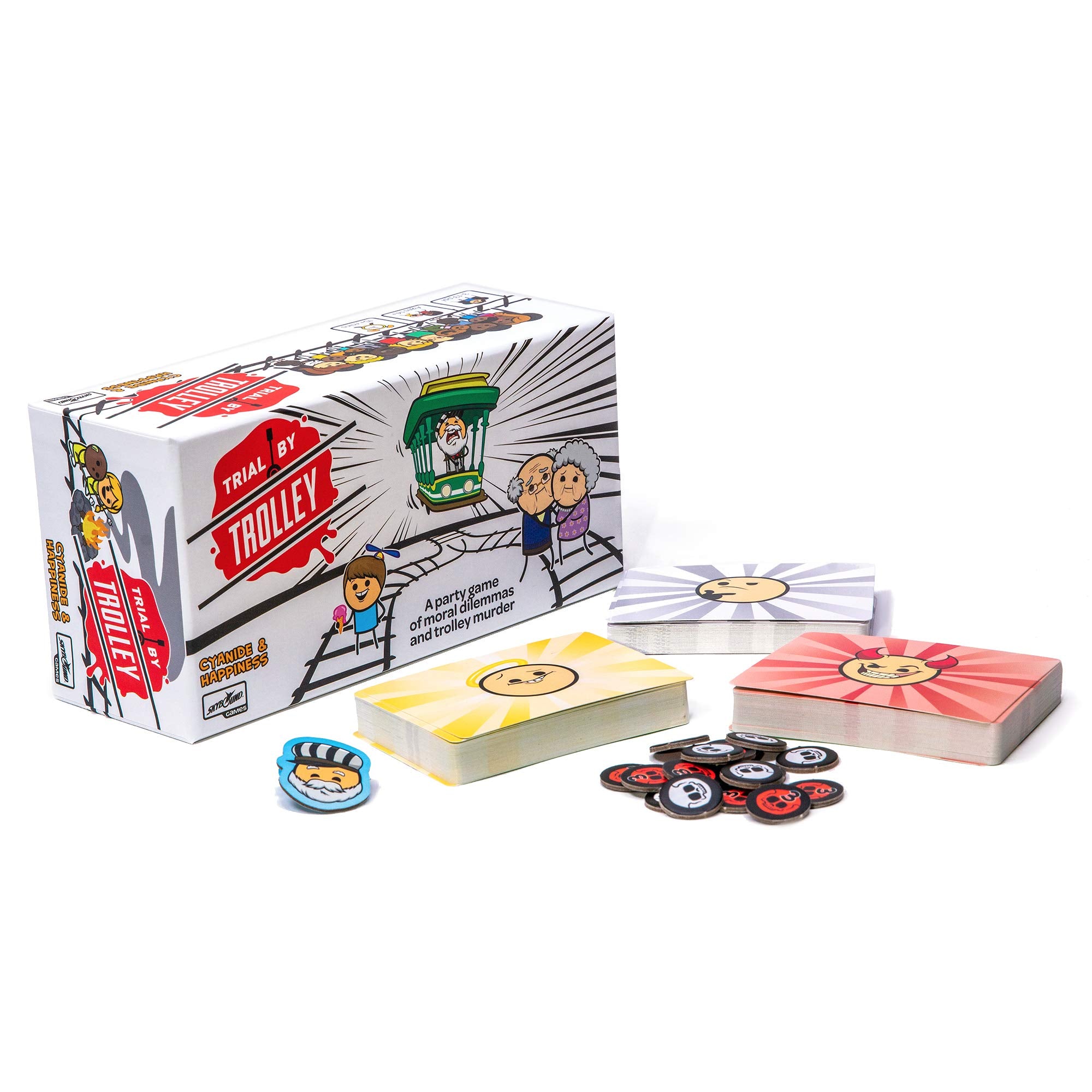 Lucky Duck Games Trial by Trolley Card Game 3