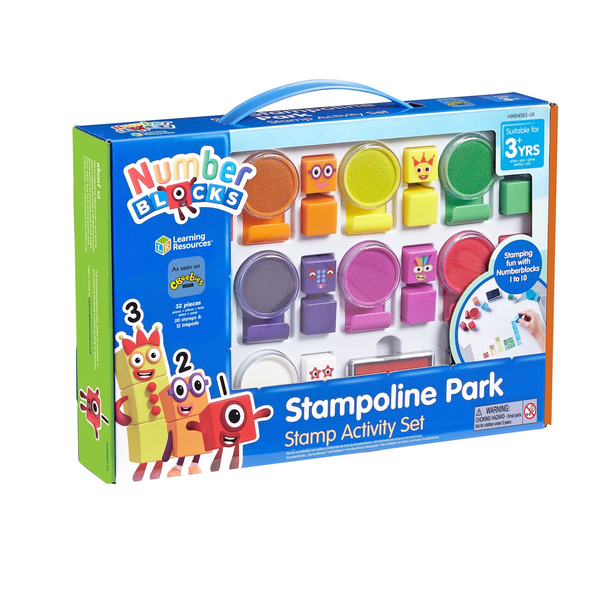 Learning Resources - Numberblocks Stampoline Park Stamp Activity Set 12