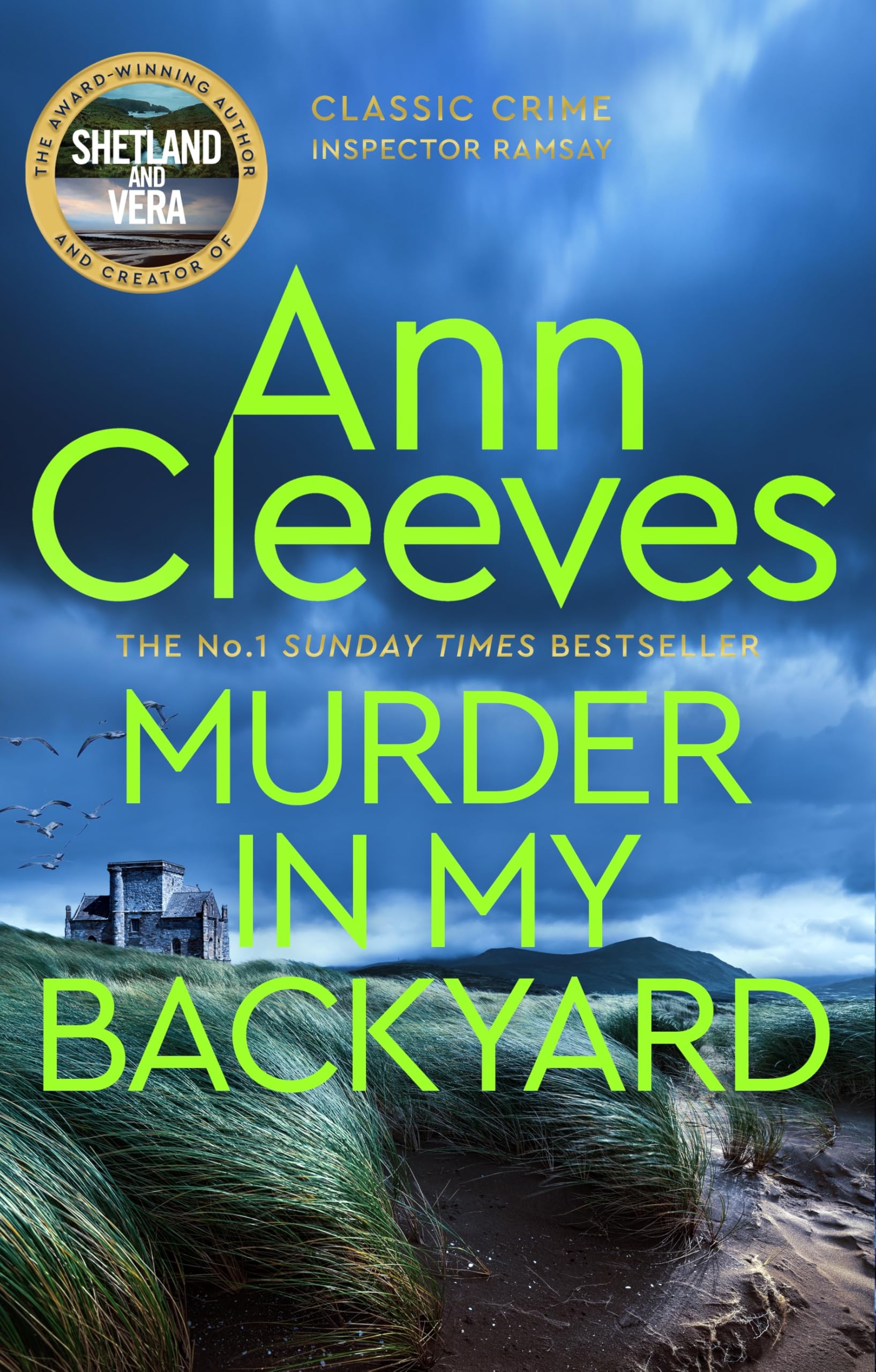 Murder in My Backyard (Inspector Ramsay, 2) by Ann Cleeves | Mystery Novel | Paperback
