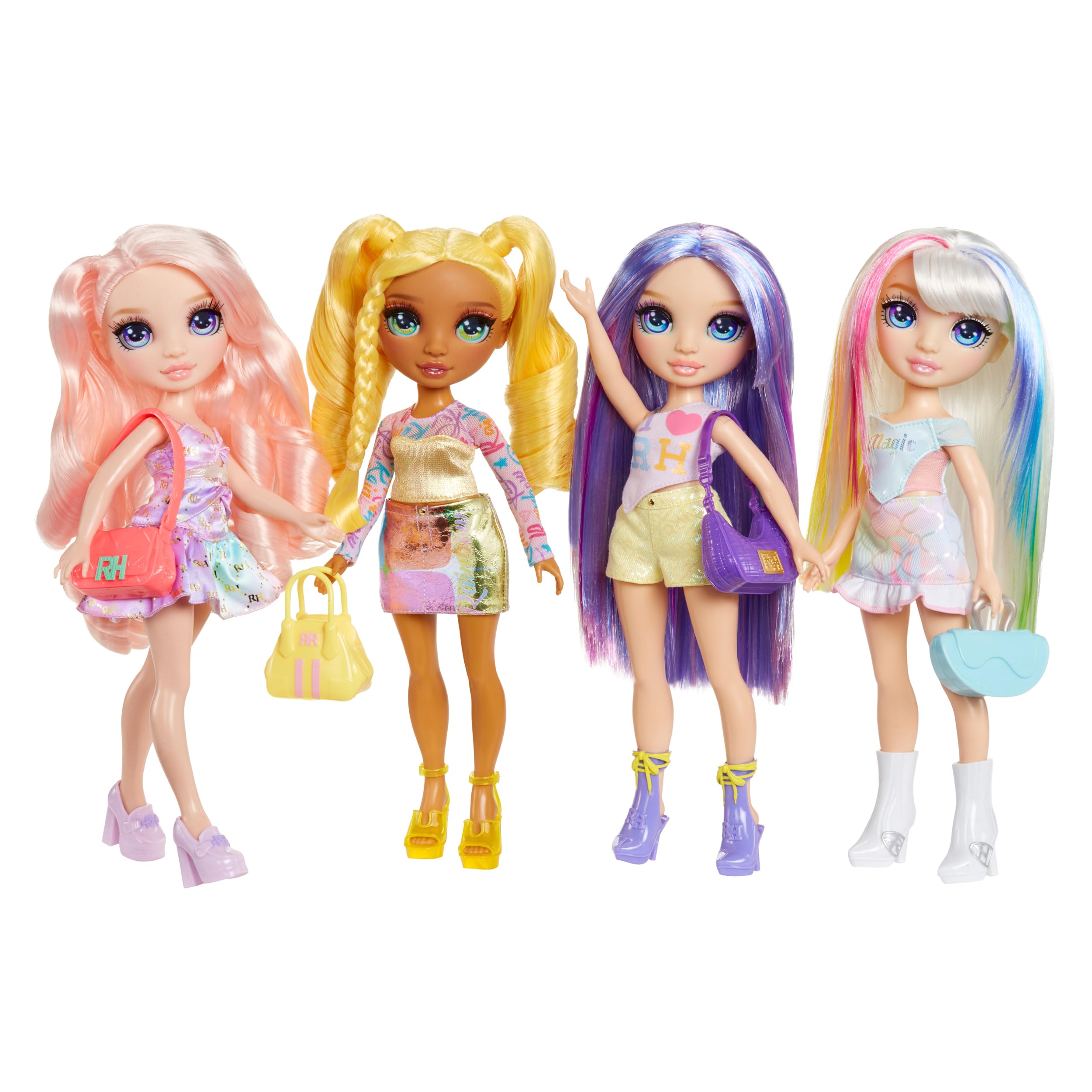 Rainbow High Amaya Fashion Doll - 28cm Posable Doll with Rainbow Outfit, Handbag & Brushable Hair 5