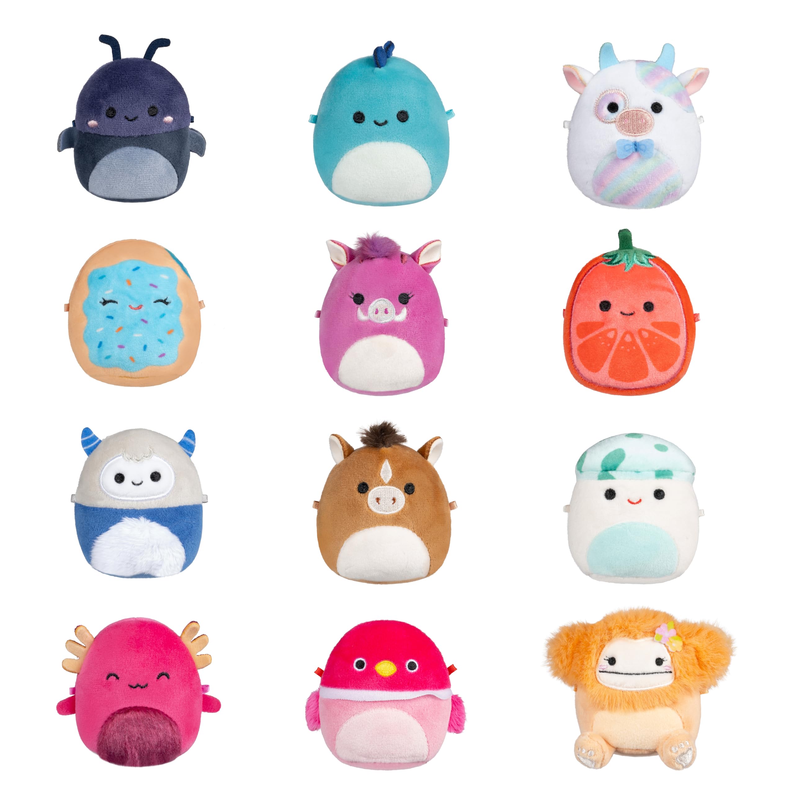 Squishmallows Original Micromallows Plush 12-Pack - 2.5-Inch Micro Plush Collectibles (Amazon Exclusive)