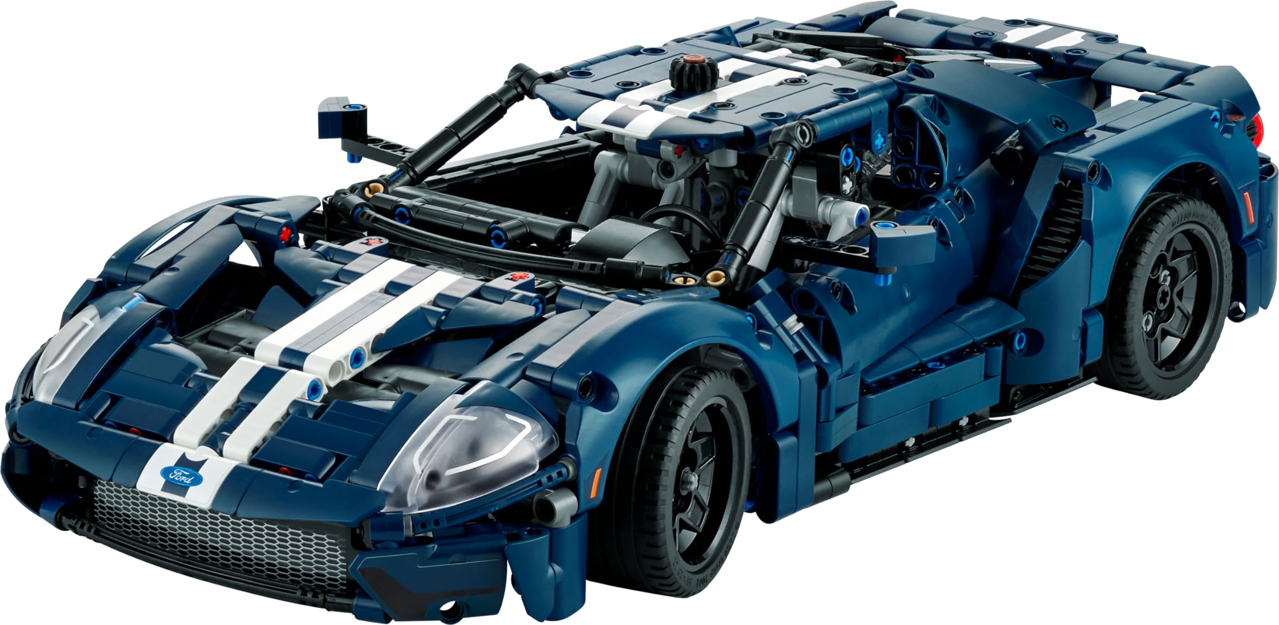 LEGO 42154 Technic 2022 Ford GT Car Model Kit - 1:12 Scale Building Set for Adults 9