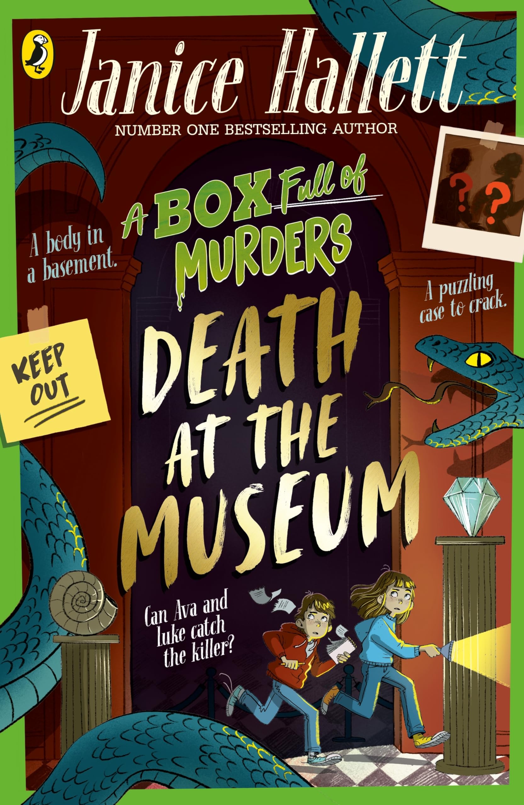 Puffin Death at the Museum: The Second Children’s Murder Mystery | Paperback | Ages 9-13