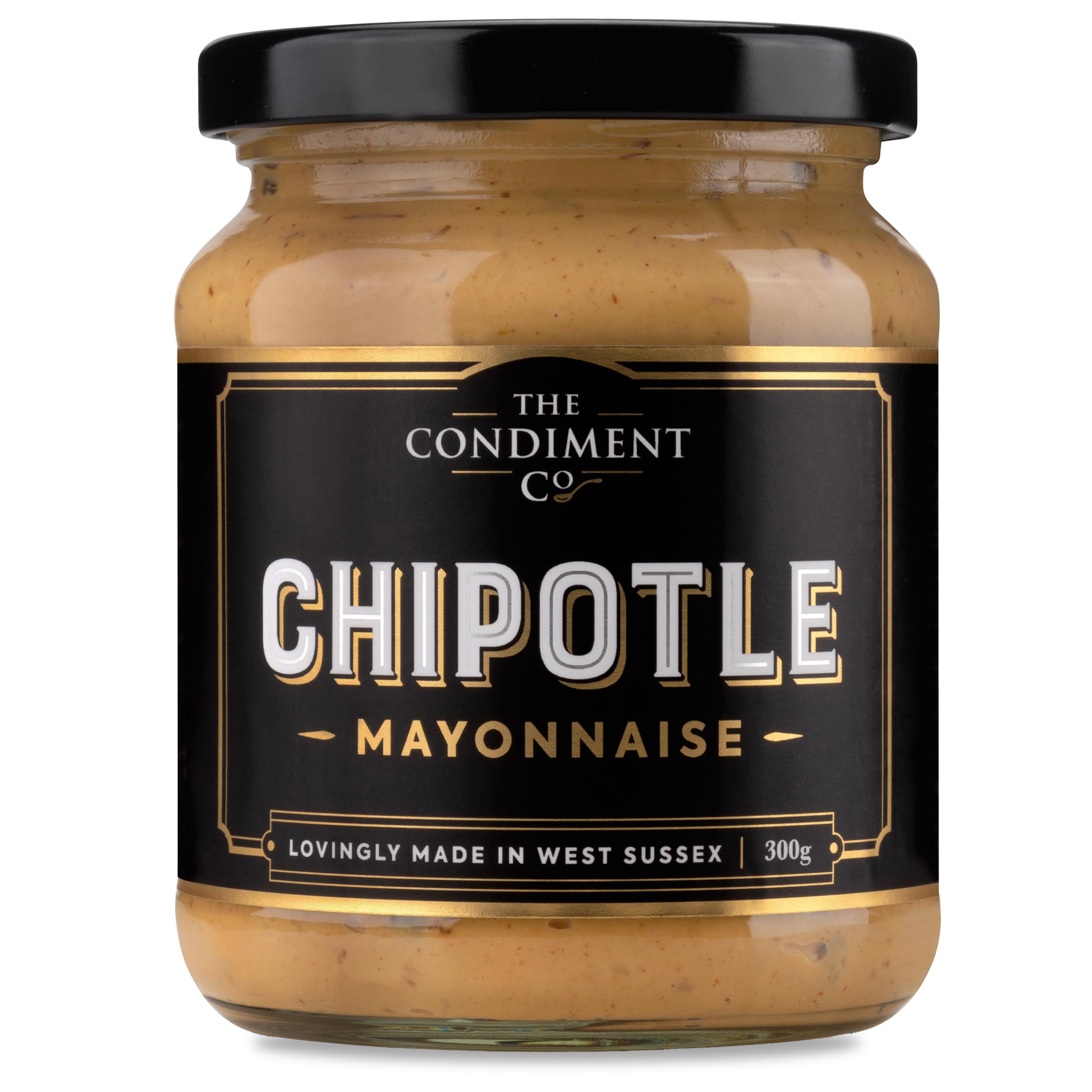The Condiment Company Chipotle Mayonnaise 300g - Spicy Smoky Mayo with Adobo
