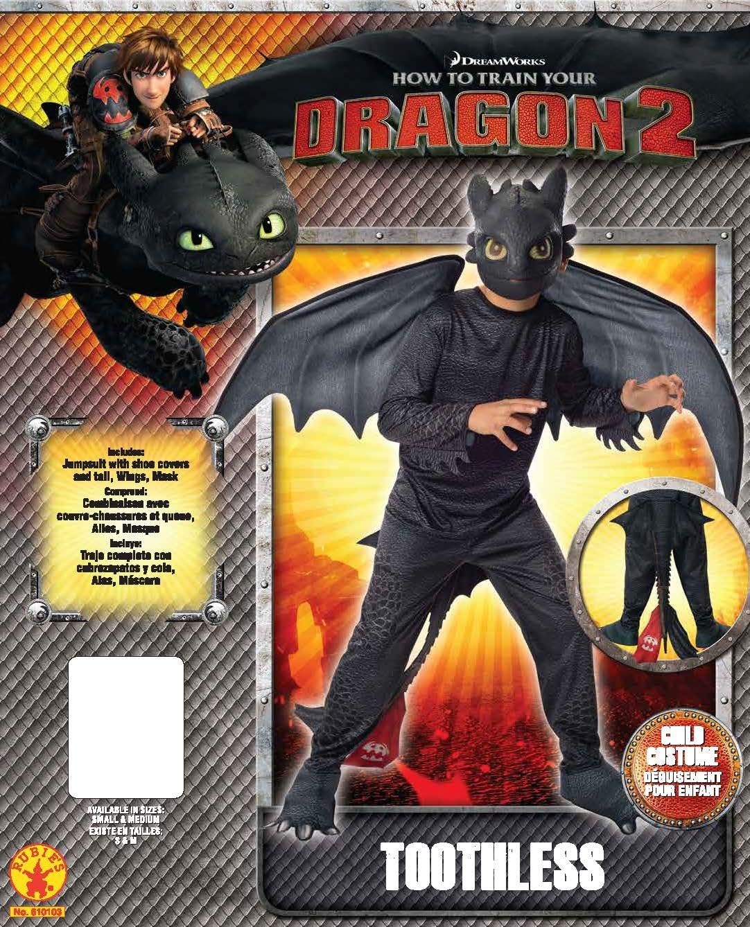 Rubie's Toothless Night Fury Costume - Medium 4