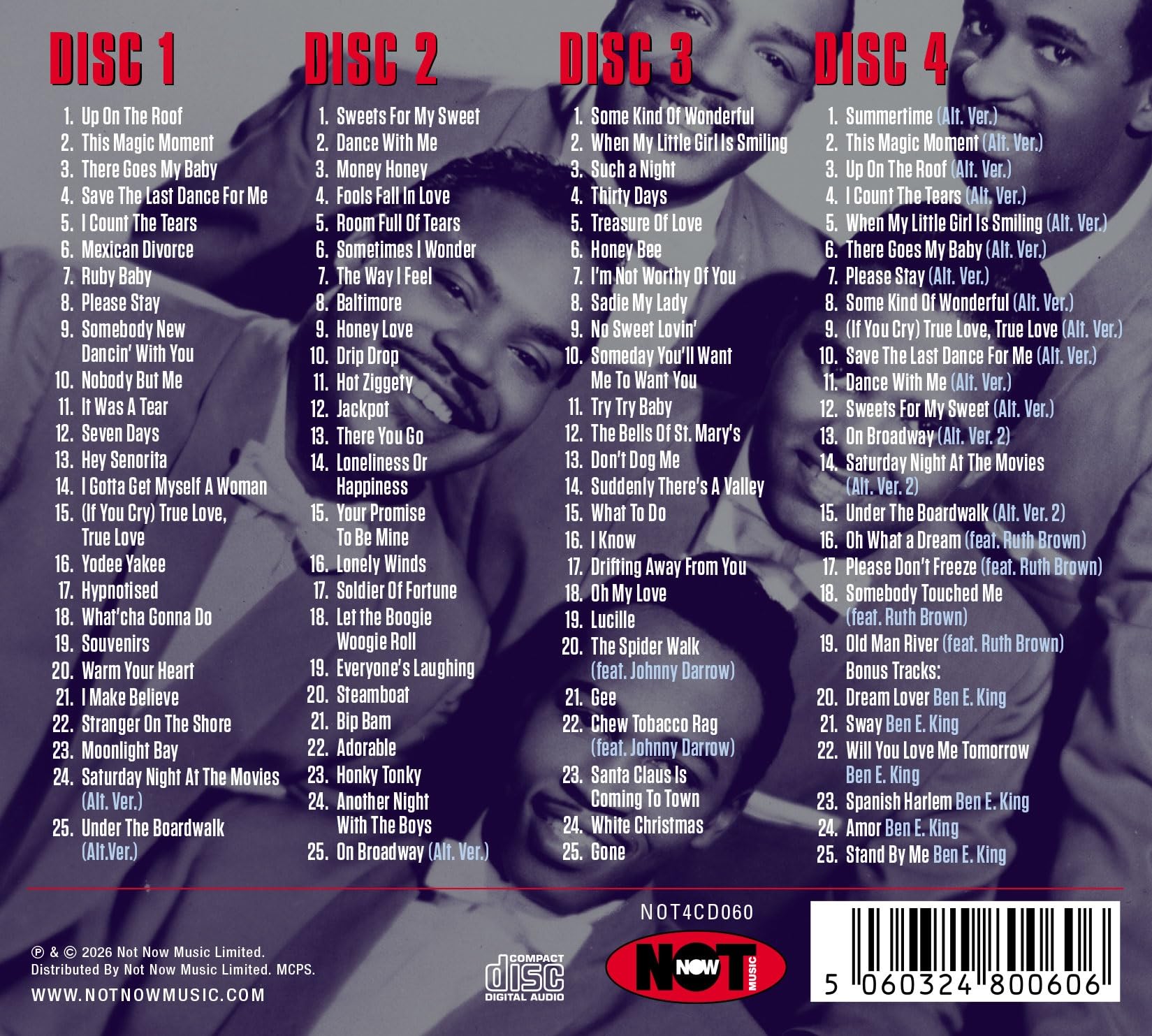 The Drifters - The Complete Legacy [4CD]