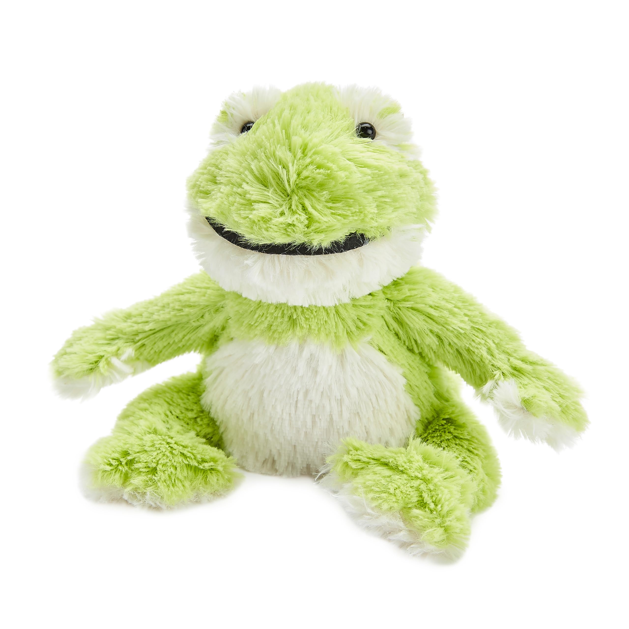 Warmies Plush Frog Junior - Microwaveable Lavender Scented Heatable Toy for Relaxation 8