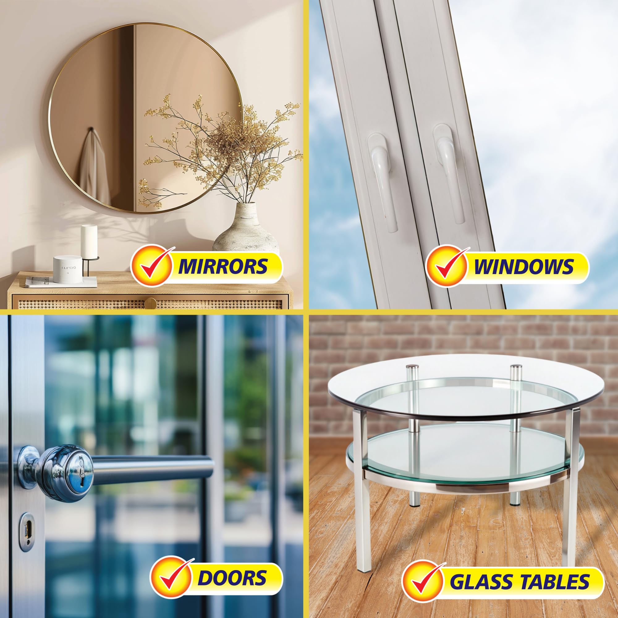 Elbow Grease Pink Glasreiniger – 500 ml streifenfreies Spray für Fenster, Spiegel und Glas 4