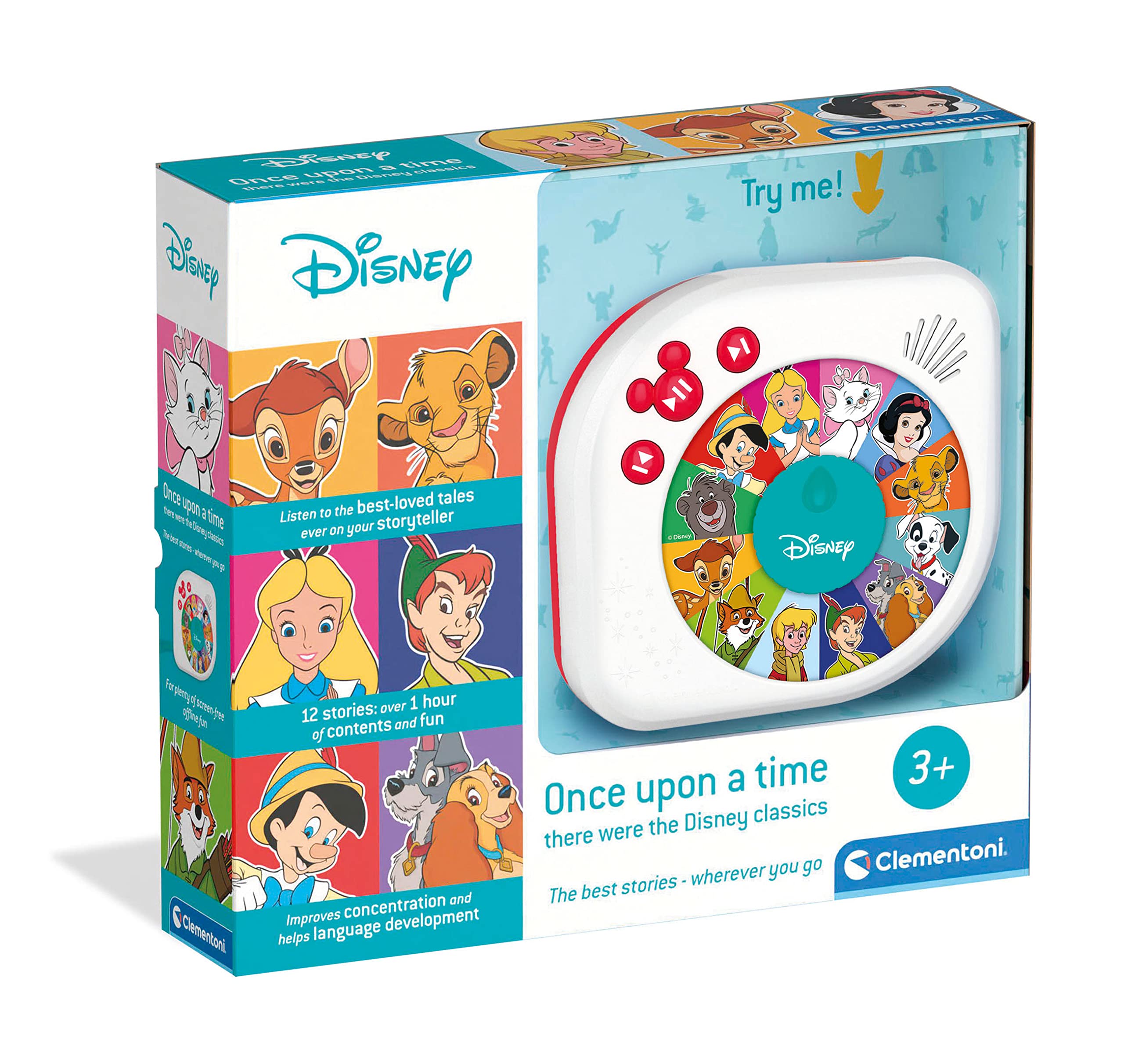 Clementoni Upon a Time Classics Interactive Storyteller for Kids 3+ 6