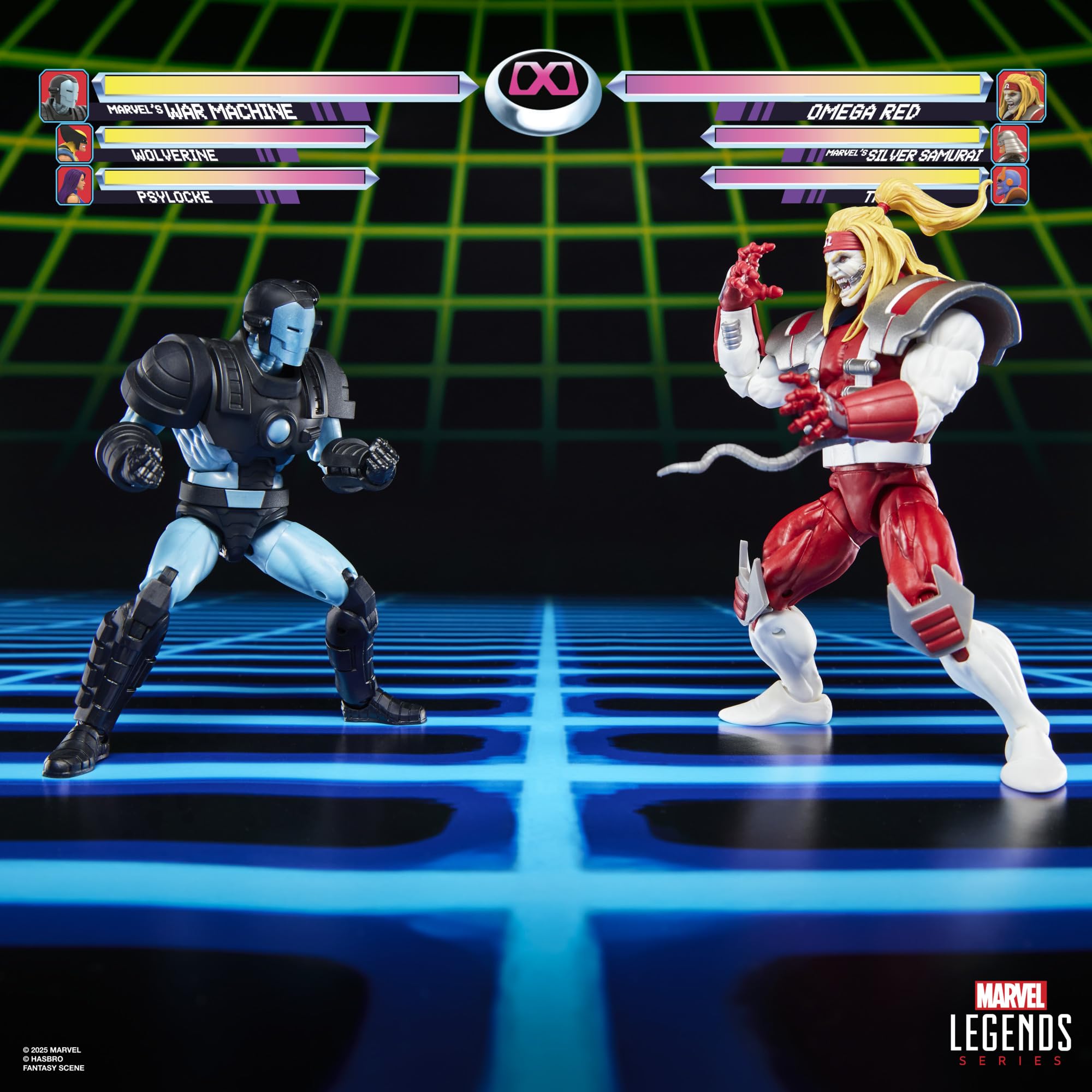 Marvel Legends Gamerverse War Machine vs Omega Red 2-Pack Action Figures 5