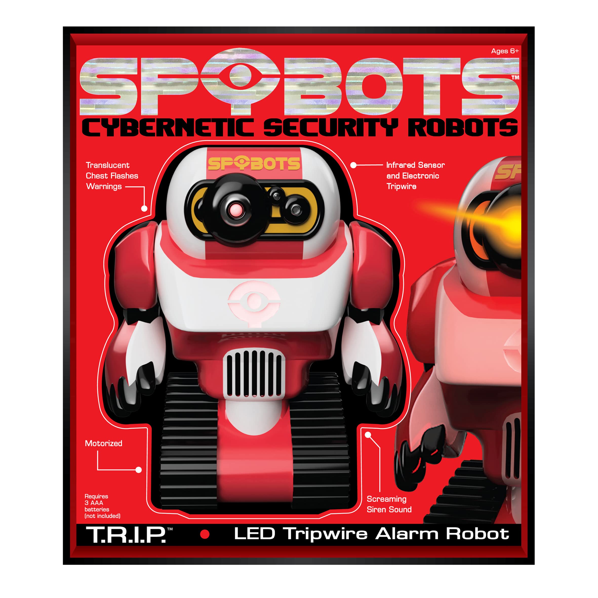 SpyBots T.R.I.P - LED Tripwire Alarm Robot Security Gadget for Kids 6+ 5