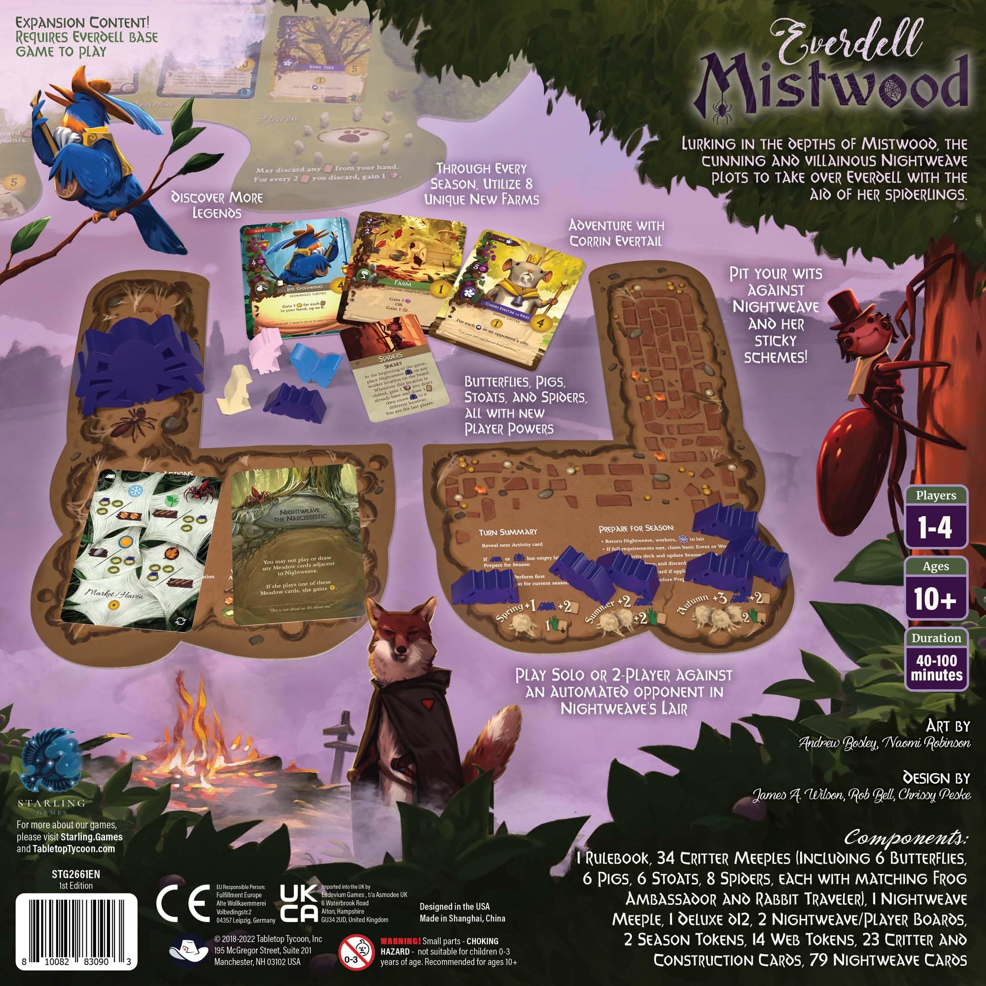 Starling Games Everdell: Mistwood Expansion 7