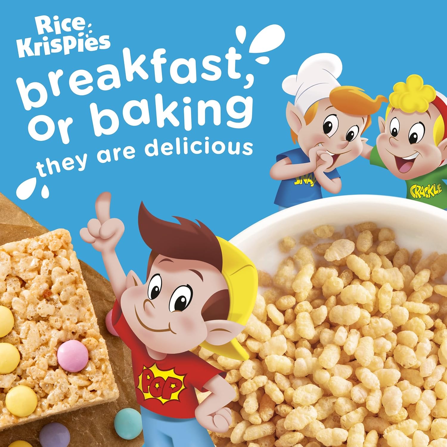 Kellogg's Rice Krispies Breakfast Cereal - Toasted Rice Cereal 660g 4