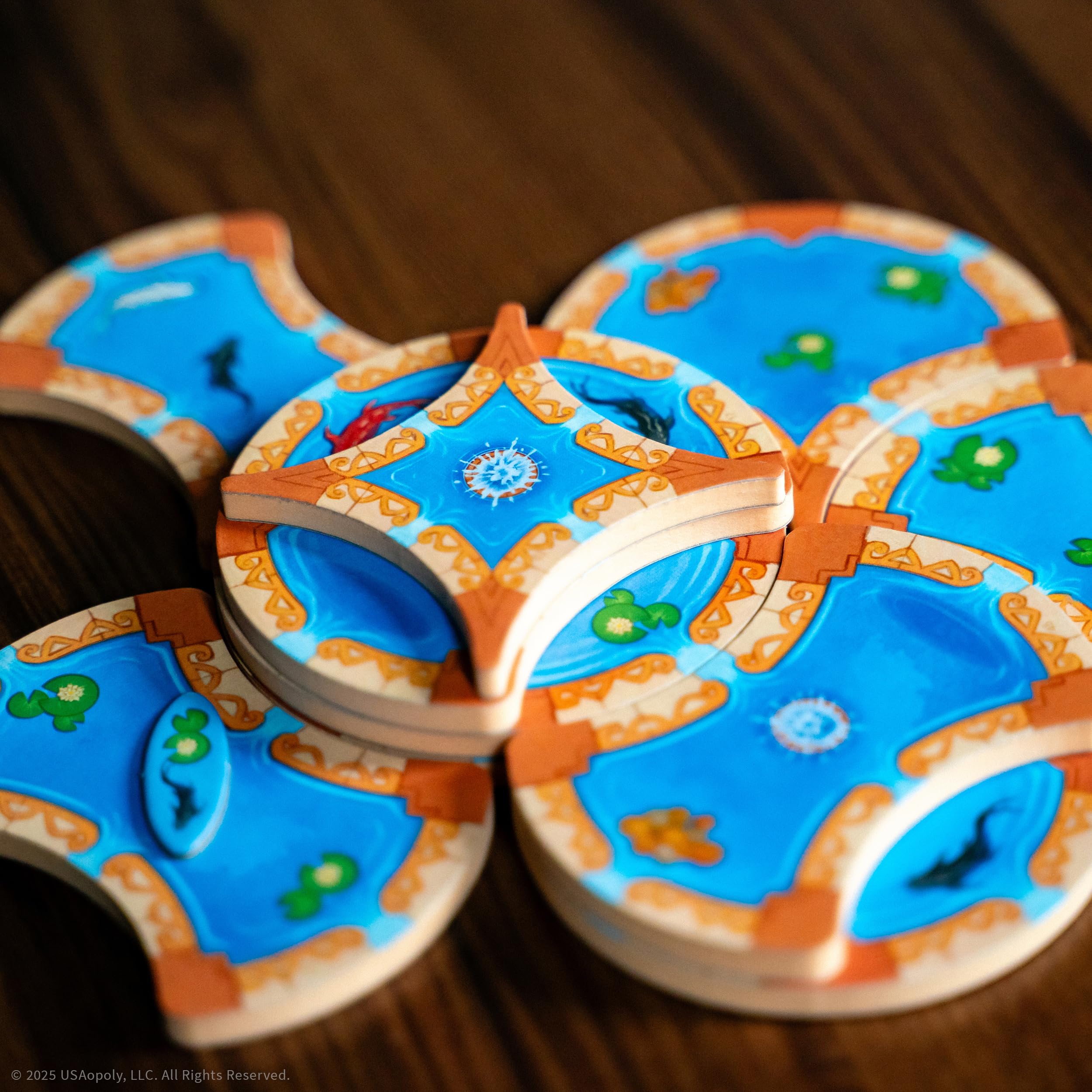 USAopoly Fountains Board Game 3