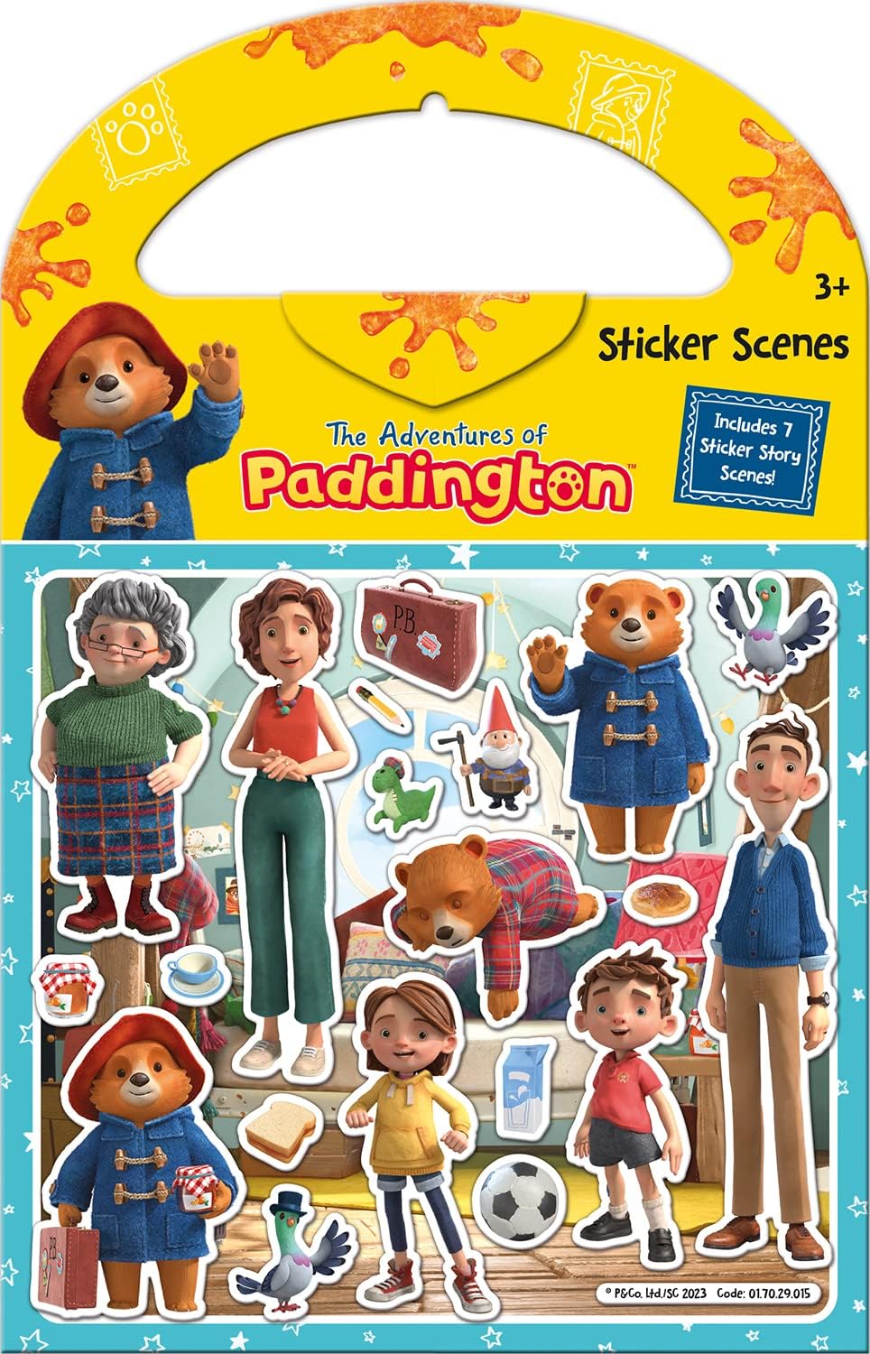 Paper Projects The Adventures of Paddington - Sticker Scene Activity Set