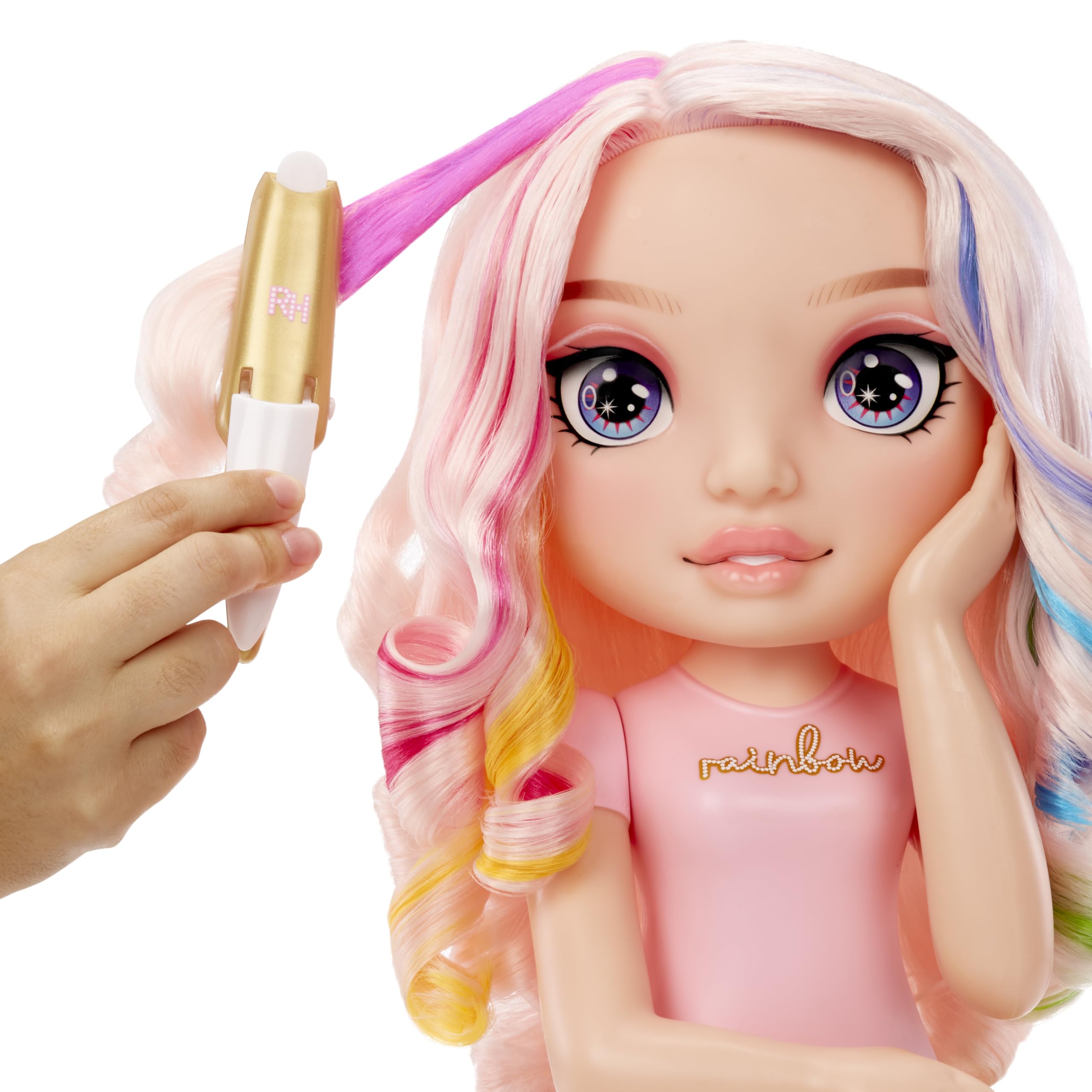 Rainbow High Styling Head - 33 cm Bella 4-in-1 Playset with Washable Hair & Nail Polish 9