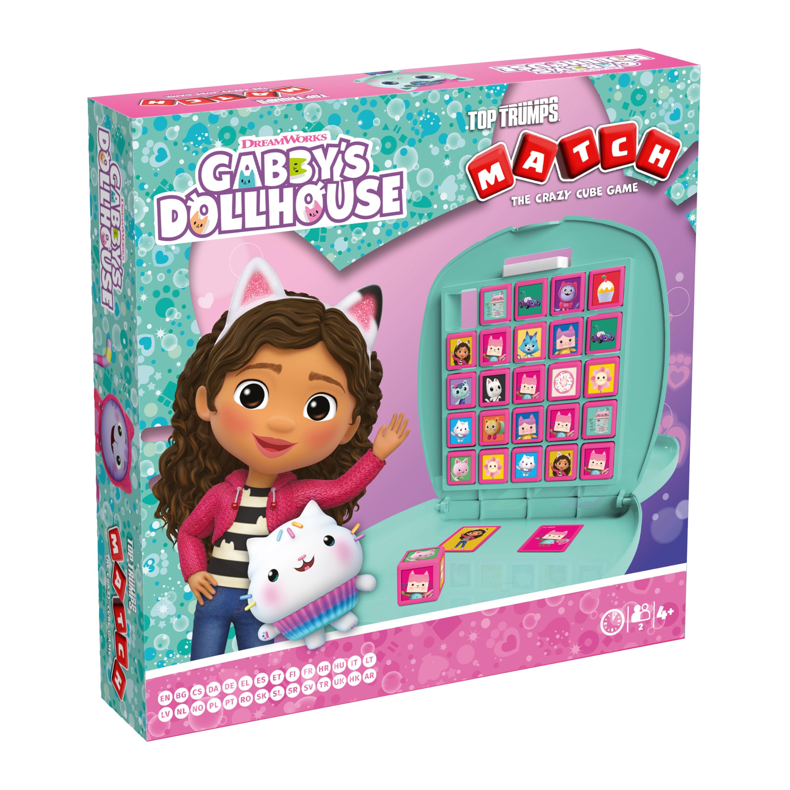 Top Trumps Gabby's Dollhouse Match Card Game for Kids